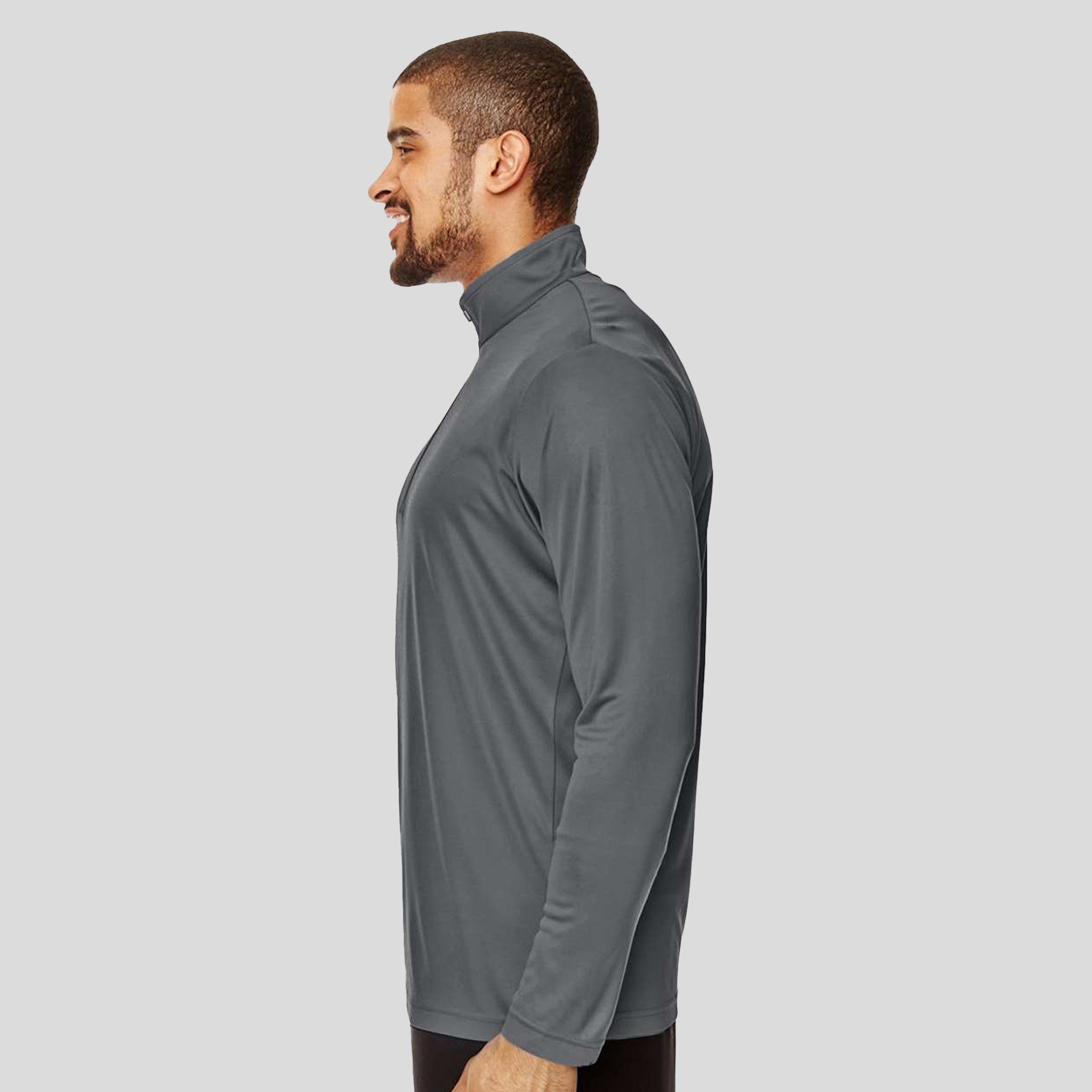 Men's Zone Performance Quarter-Zip Pullover | Sport Graphite