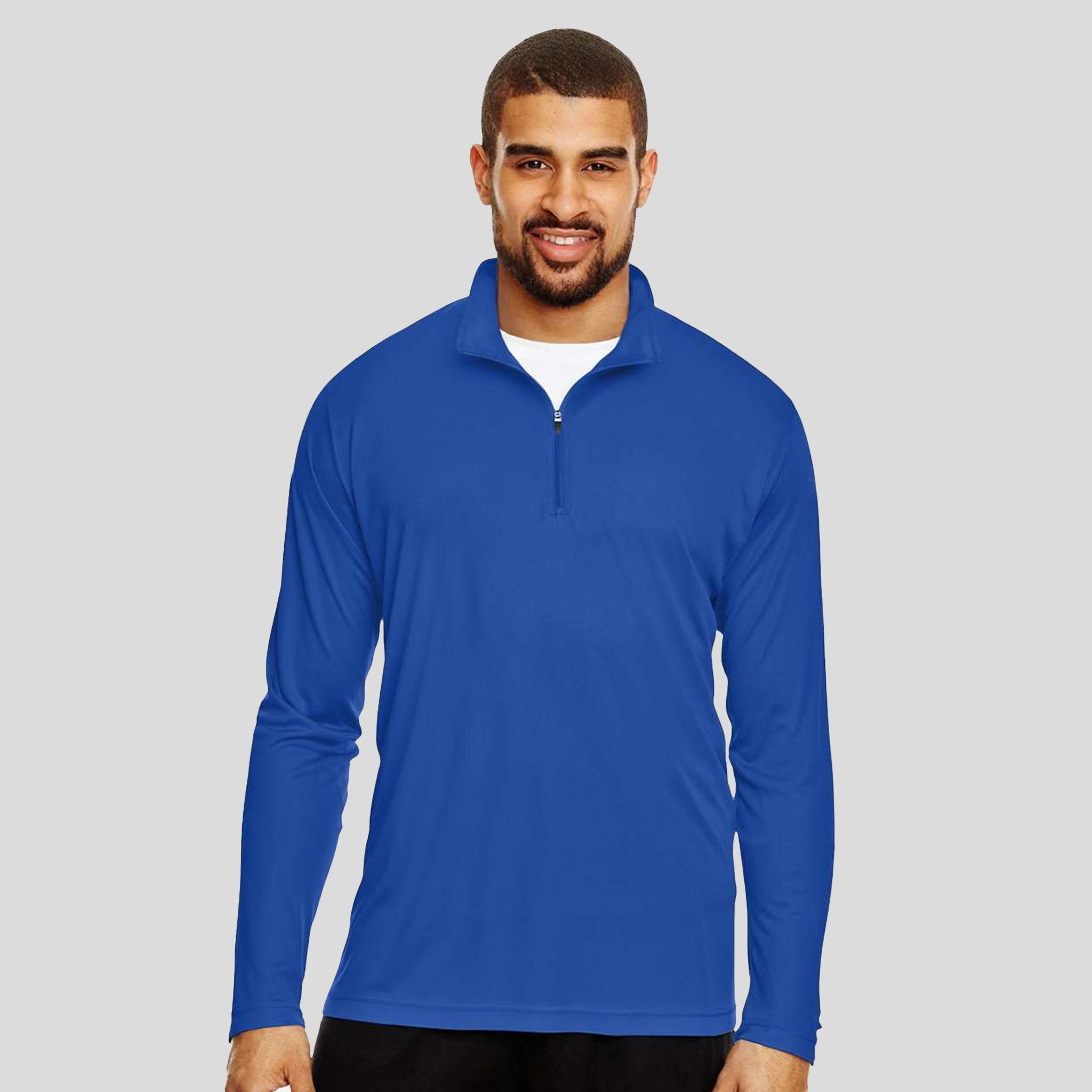 Men's Zone Performance Quarter-Zip Pullover | Sport Royal