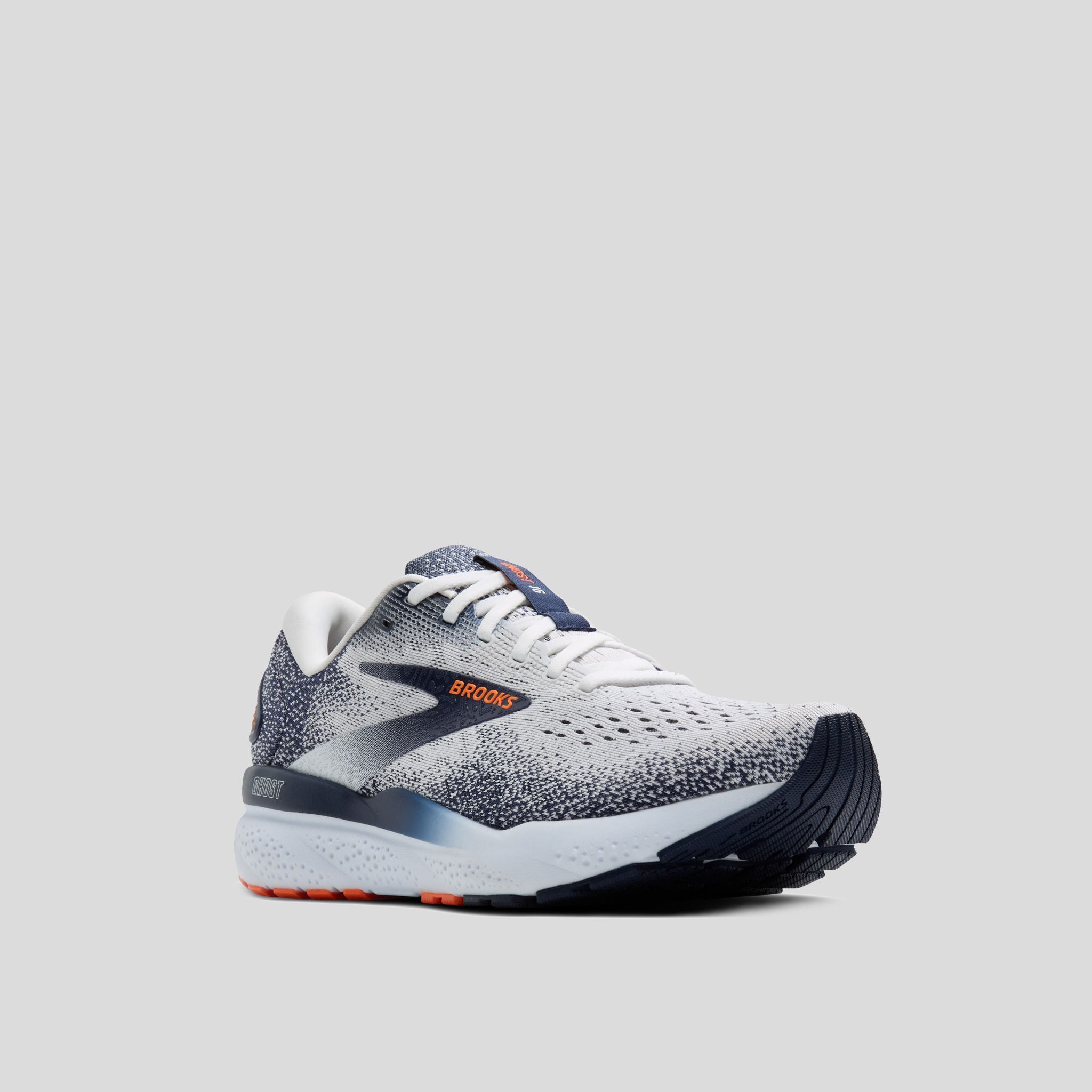 Men's Ghost 16 | White/Peacoat/Orange