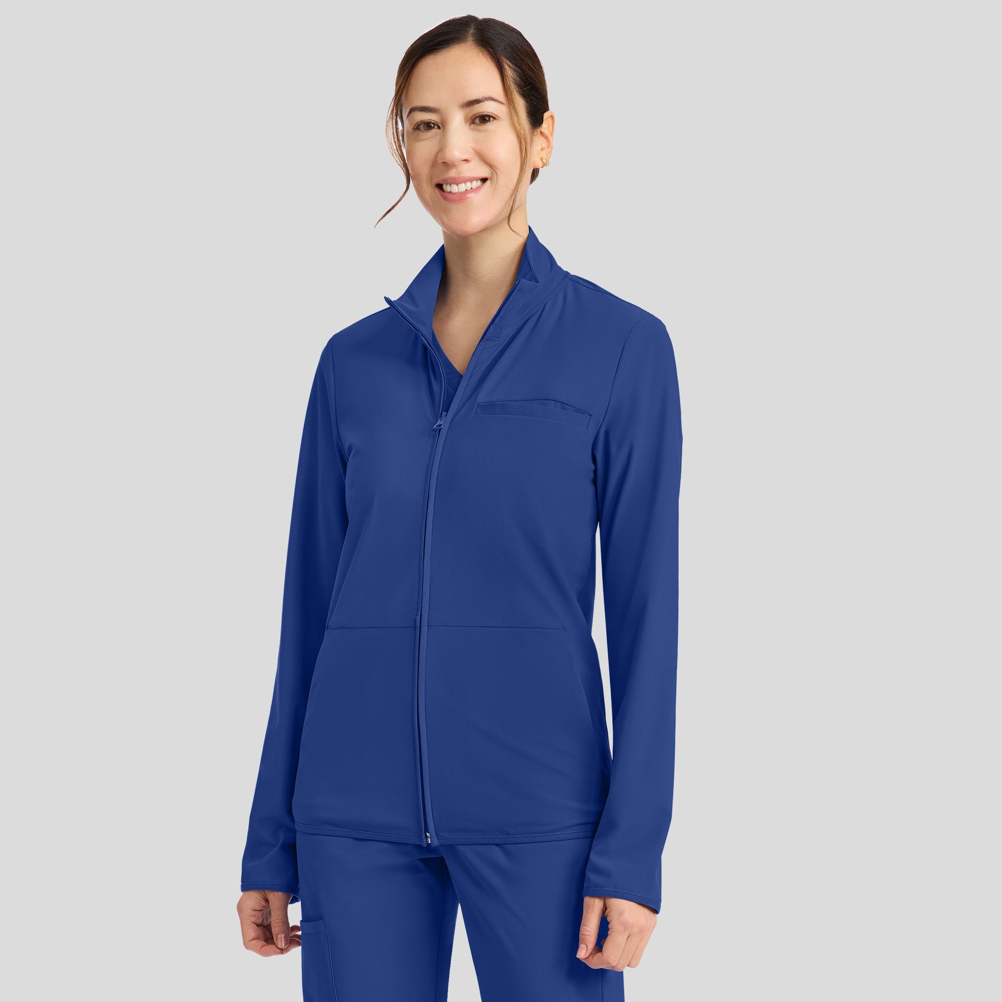 3-Pocket Warm-up Jacket | Royal