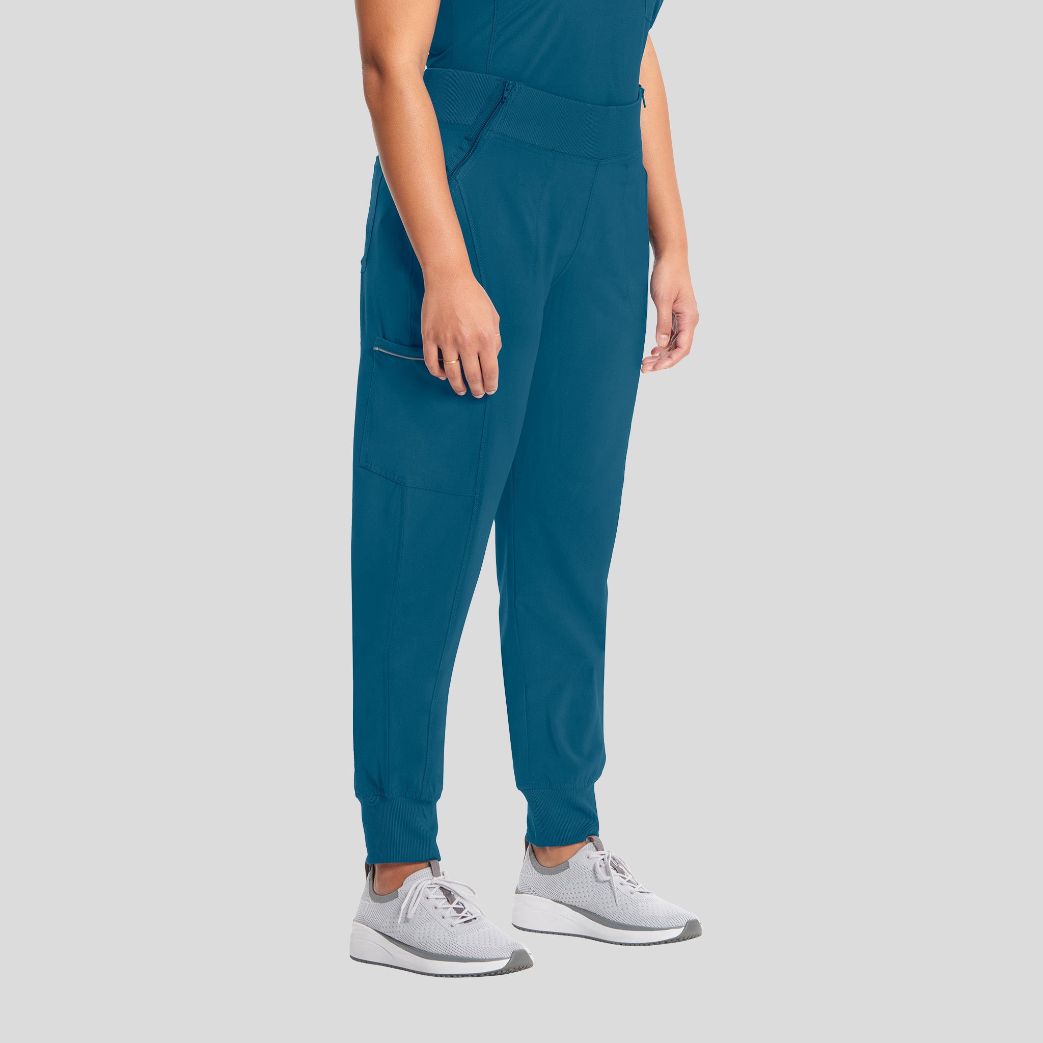 Infinity Elastic Waistband Jogger Scrub Pant | Caribbean