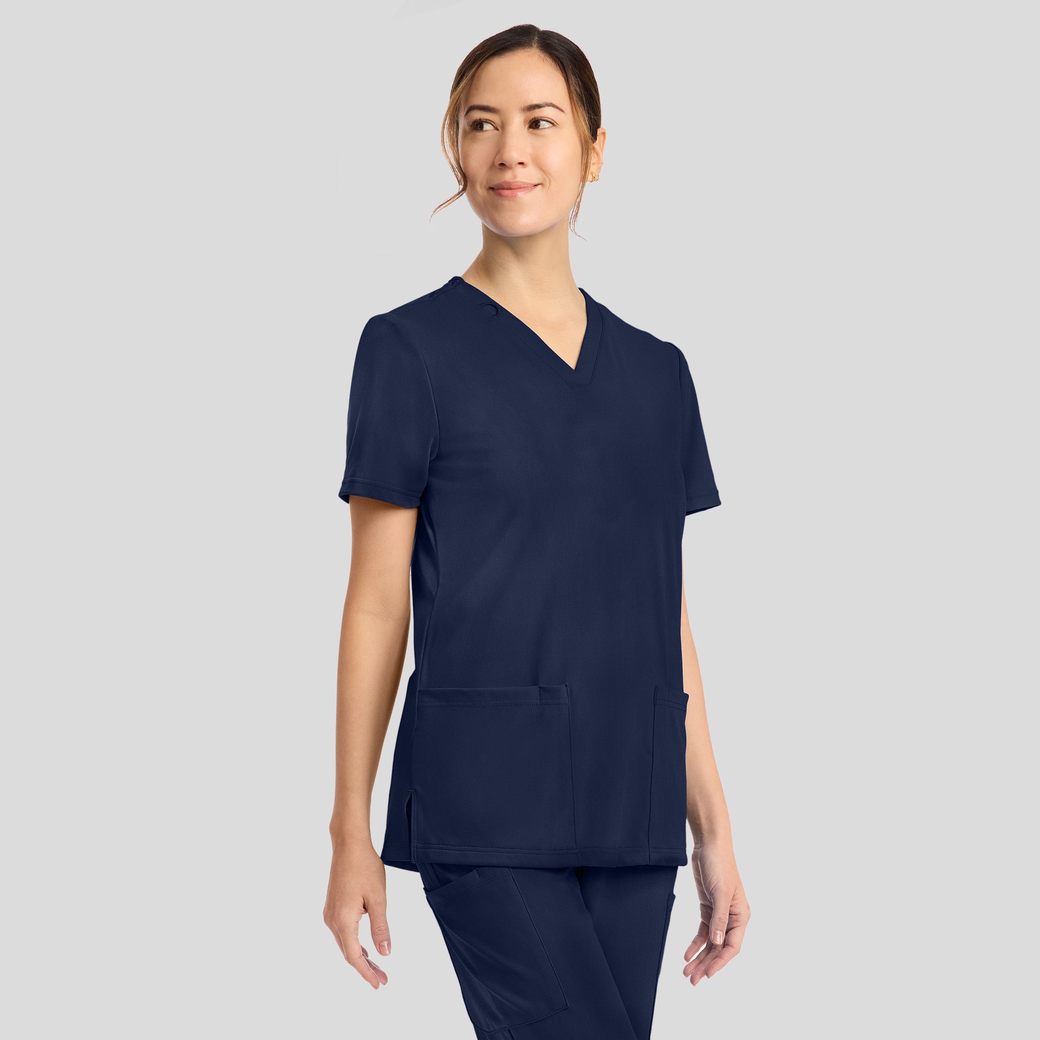 Achieve 2-Pocket Scrub Top | Navy