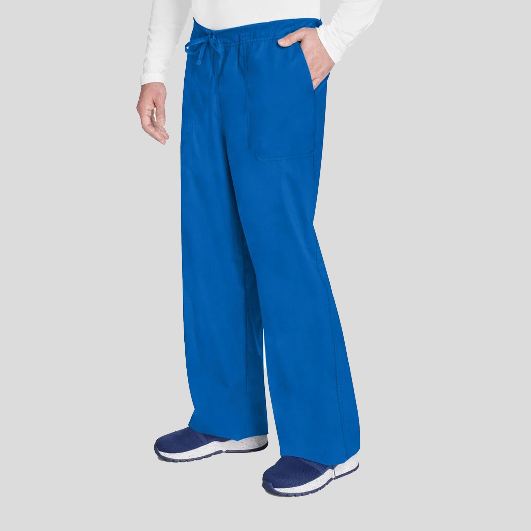 Unisex Drawstring Cargo Pant | Royal
