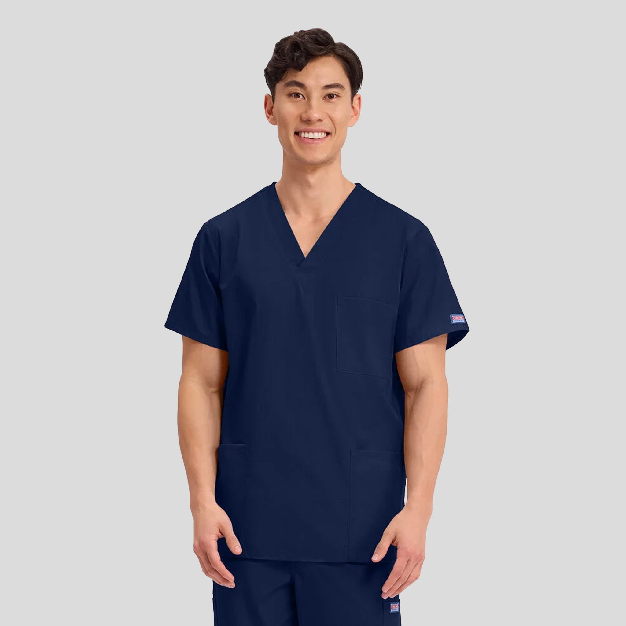 Unisex V-Neck 3 Pocket | Navy