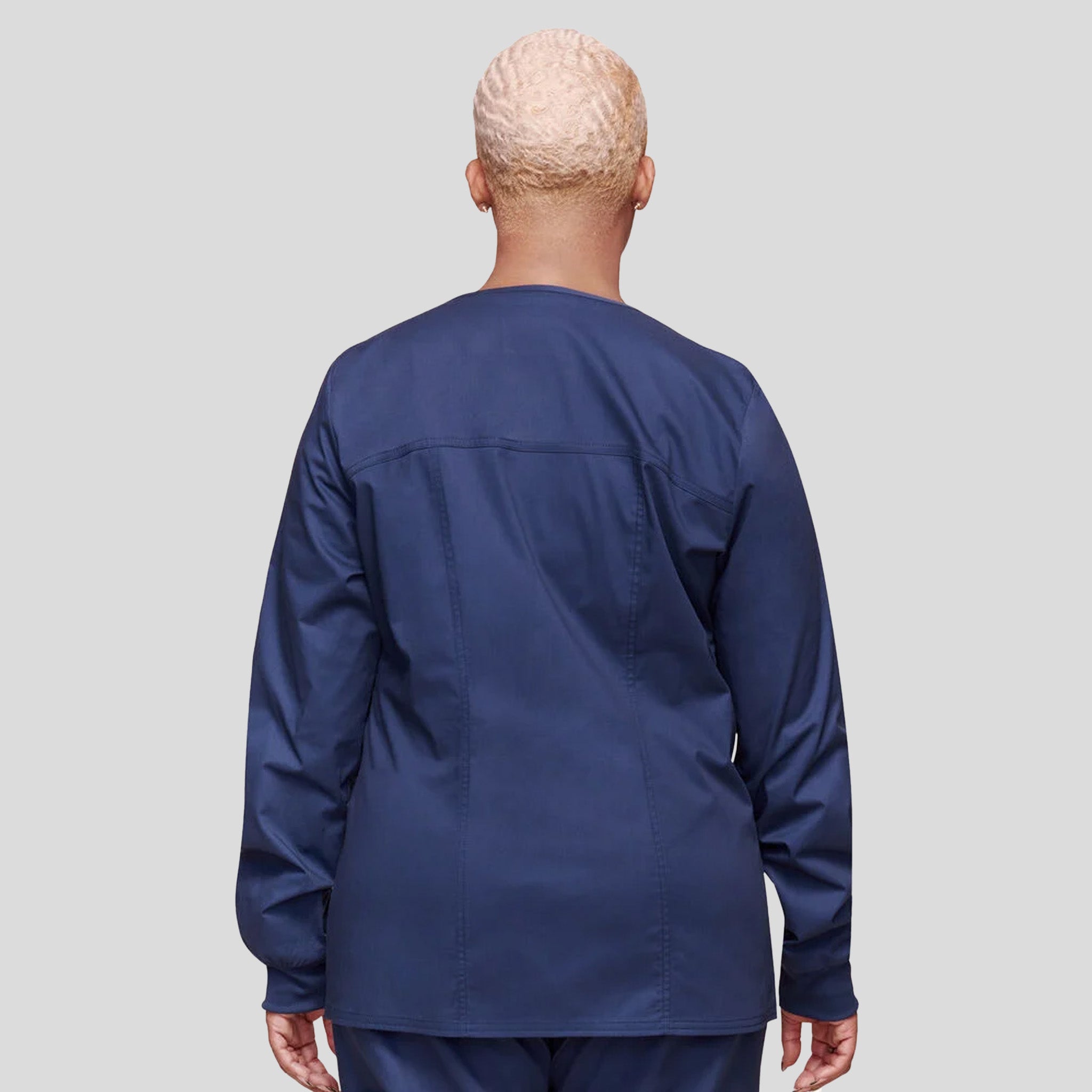 Women's Zip Front Warm Up | Navy