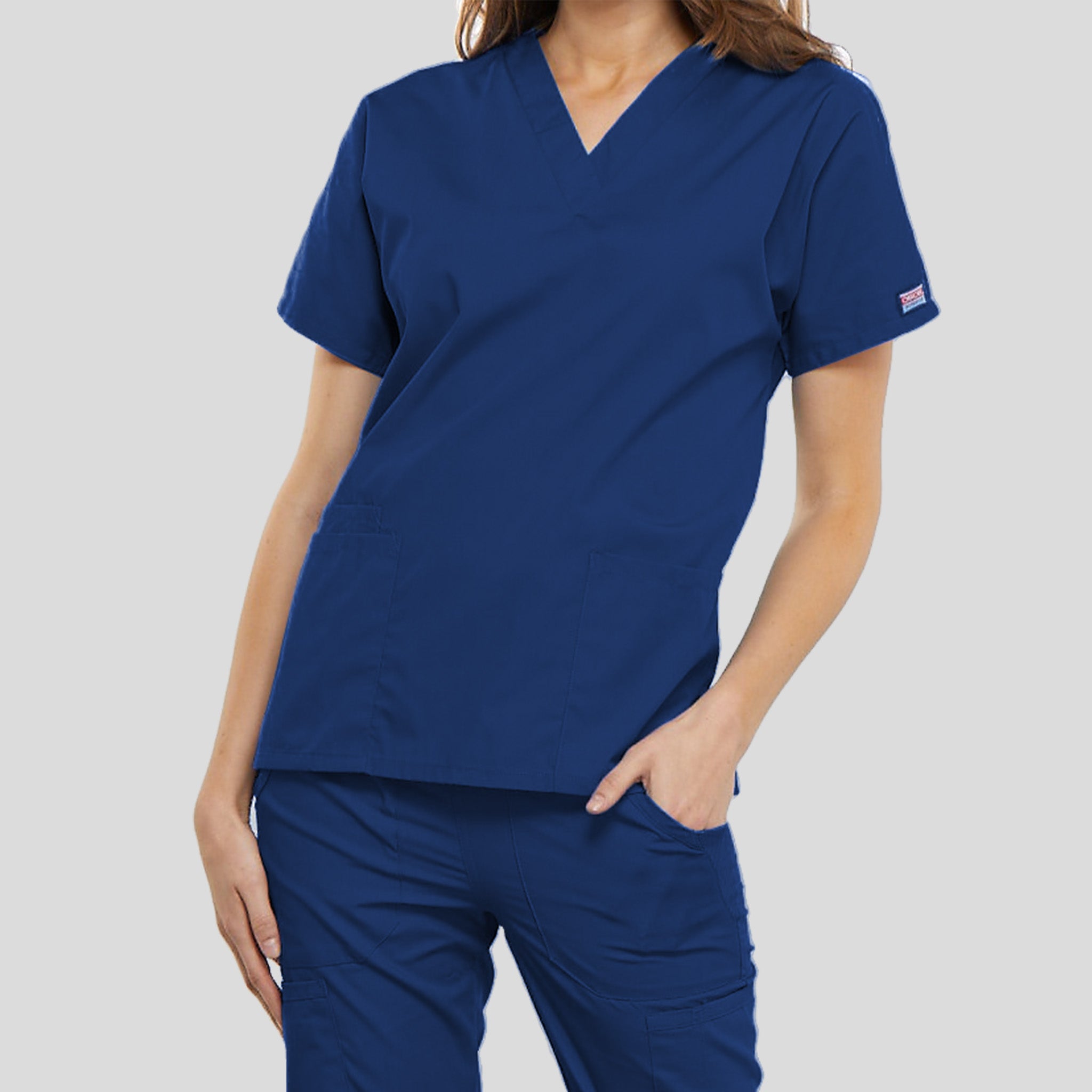 Women's V-Neck 2 Pocket | Galaxy