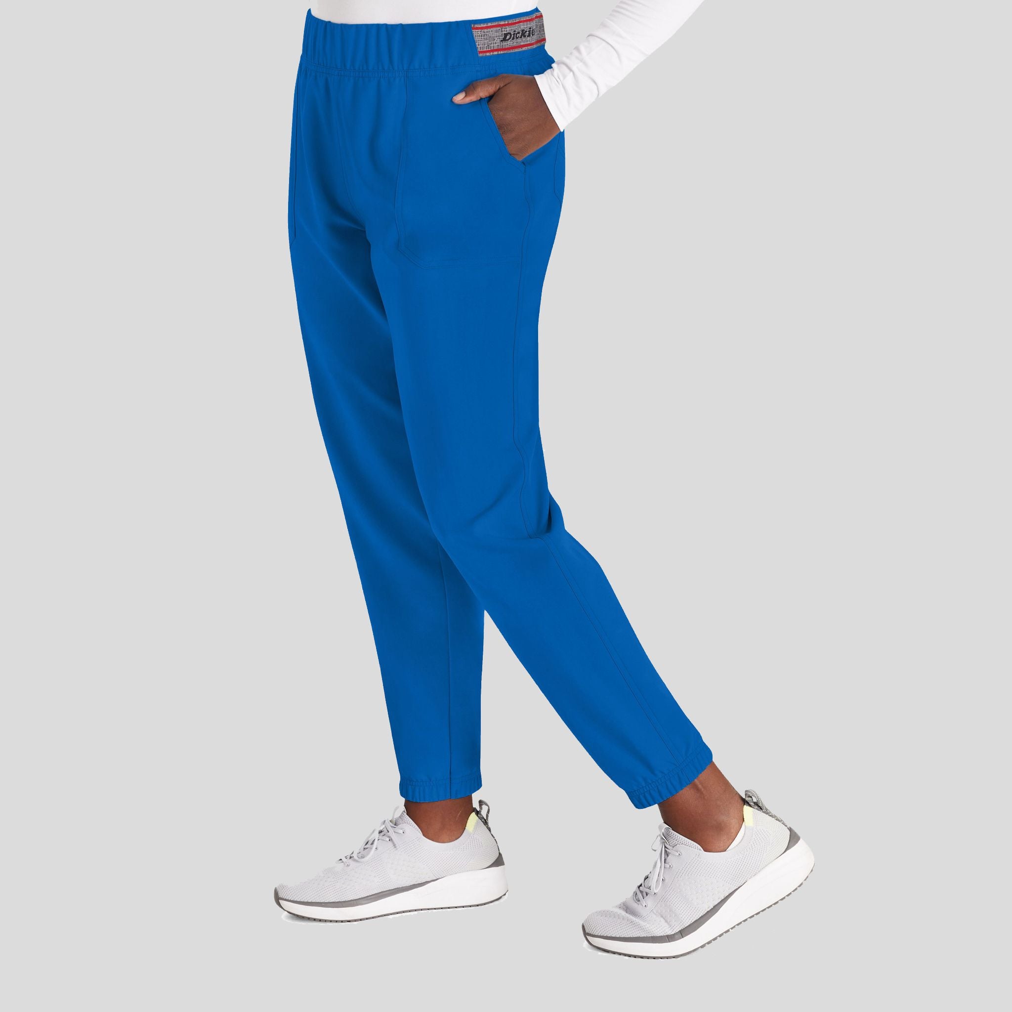 Women's Mid Rise Jogger Scrub Pant | Royal