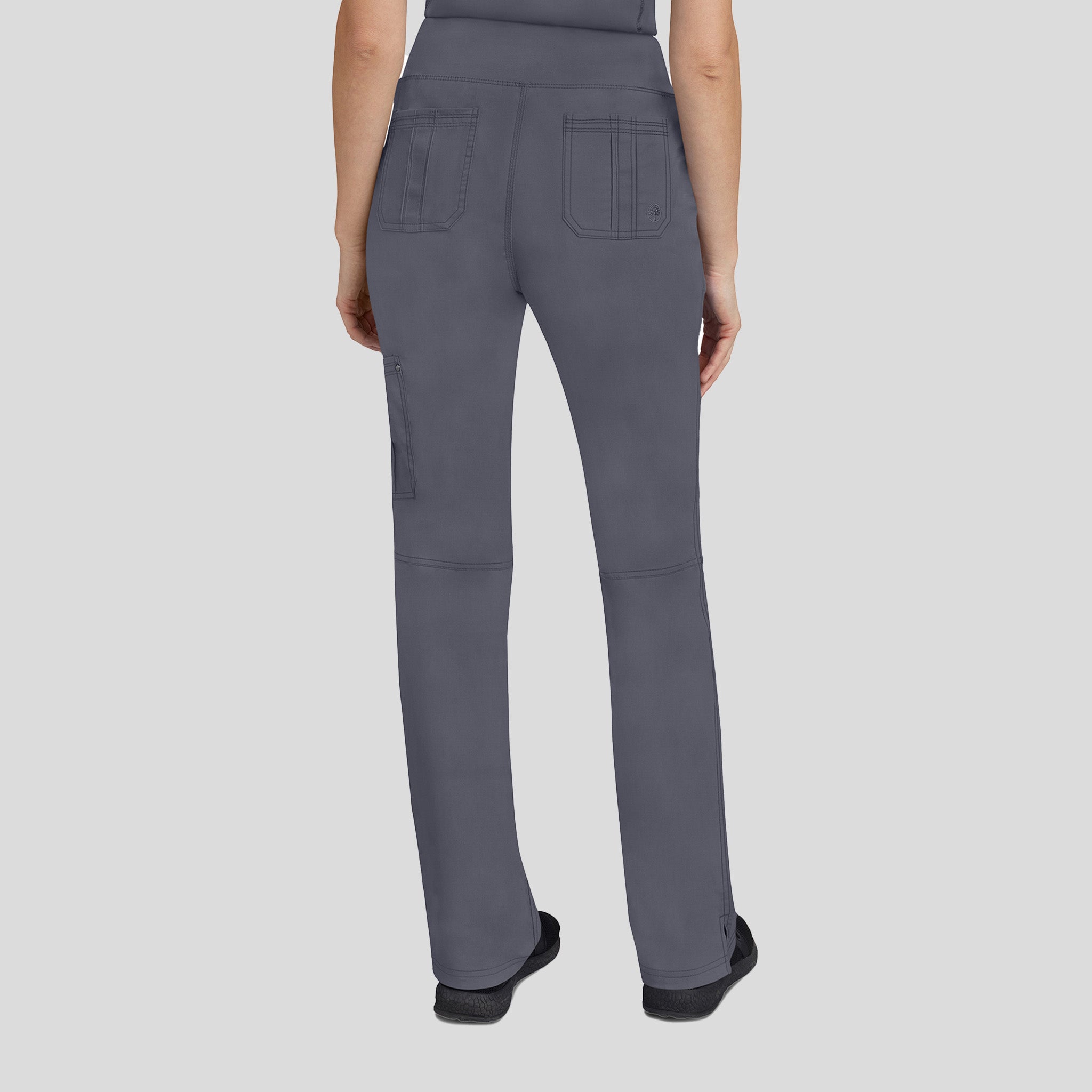 Tori Yoga Scrub Pant | Pewter