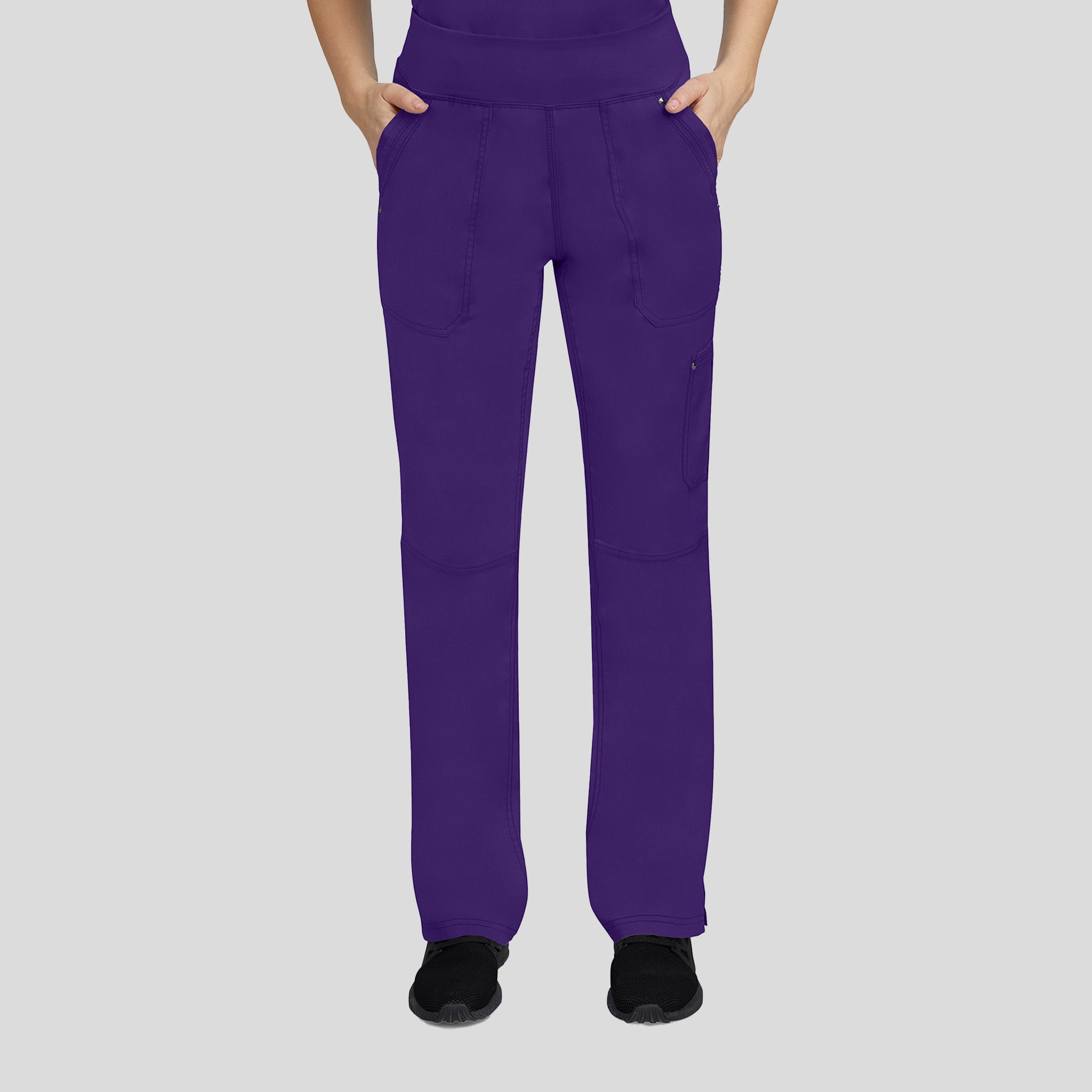 Tori Yoga Scrub Pant | Grape
