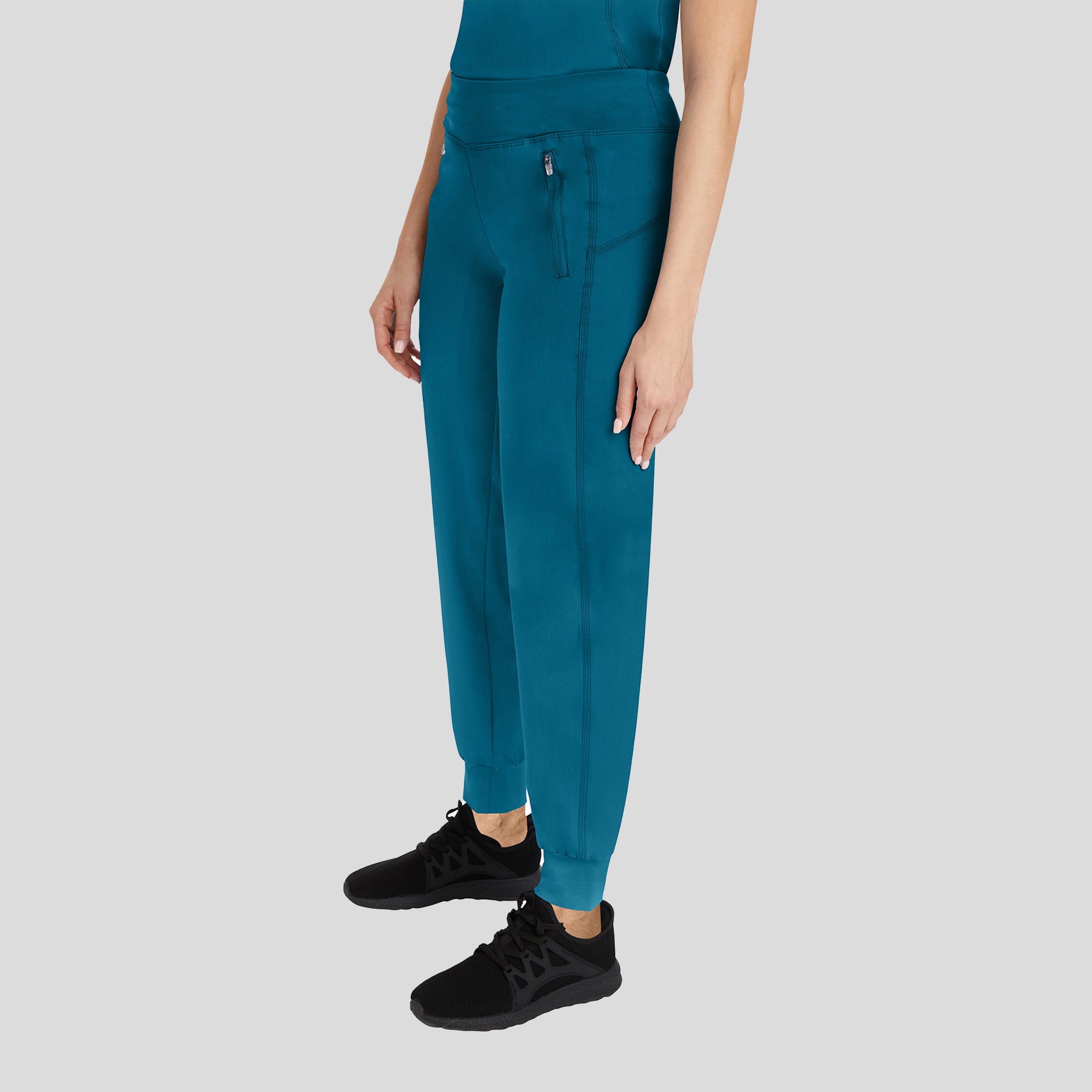 Tara Yoga Jogger Scrub Pant | Caribbean