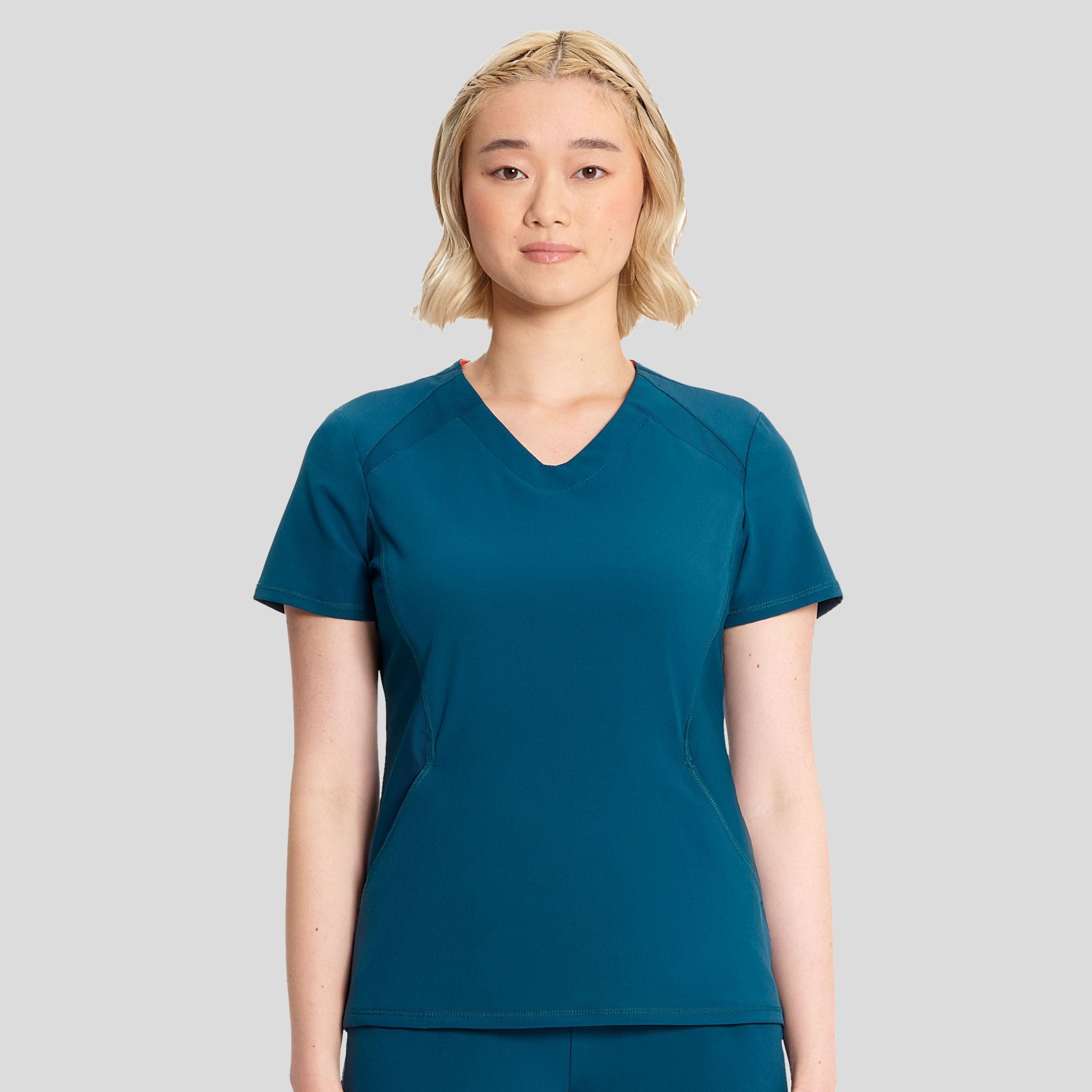 V-Neck Top | Caribbean