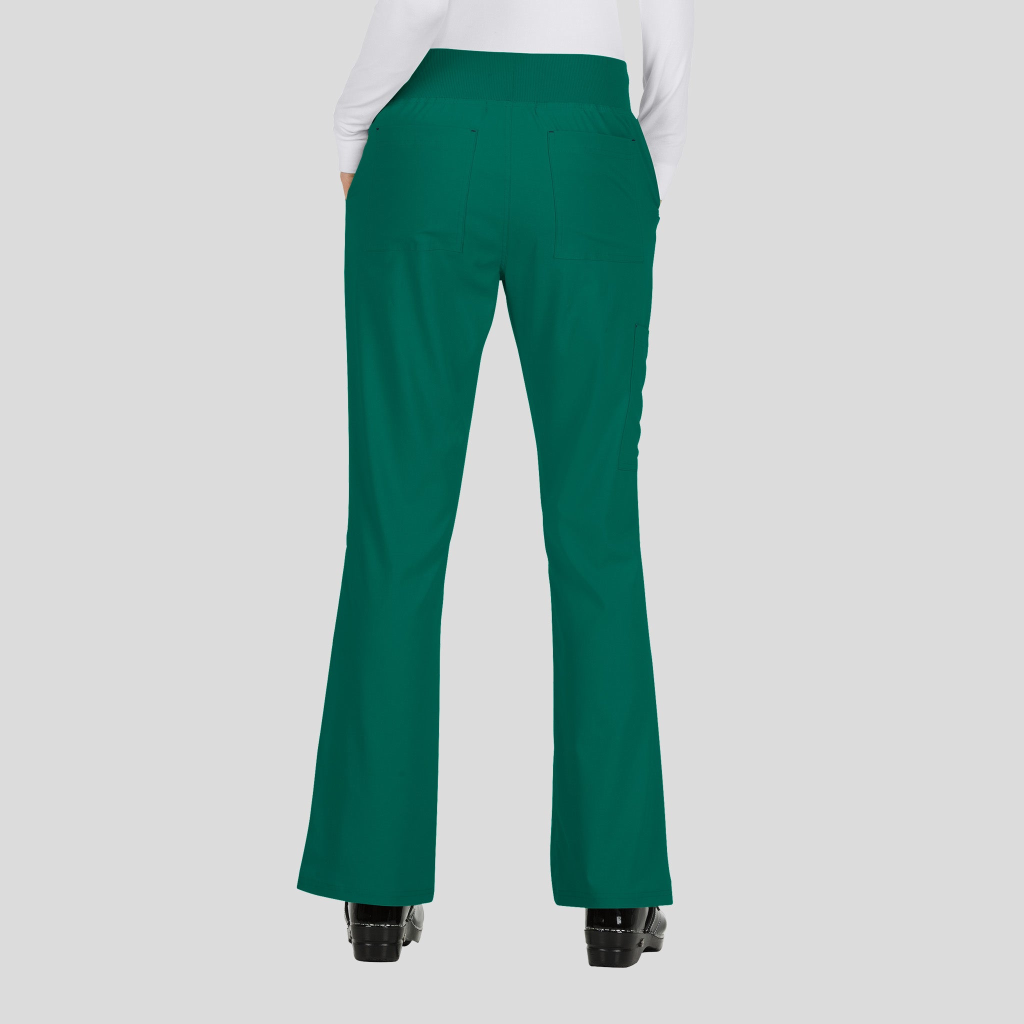 Laurie Women's 6-Pocket Yoga-Style Scrub Pants | Hunter
