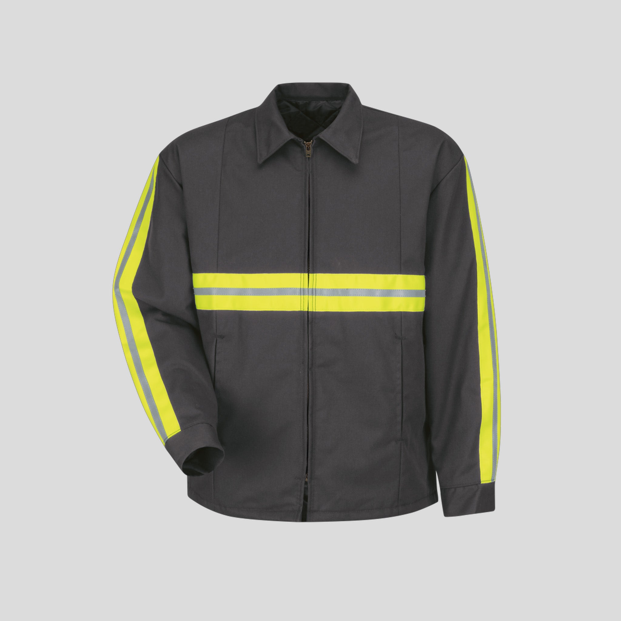 Enhanced Visibility Perma-Lined Panel Jacket | Charcoal