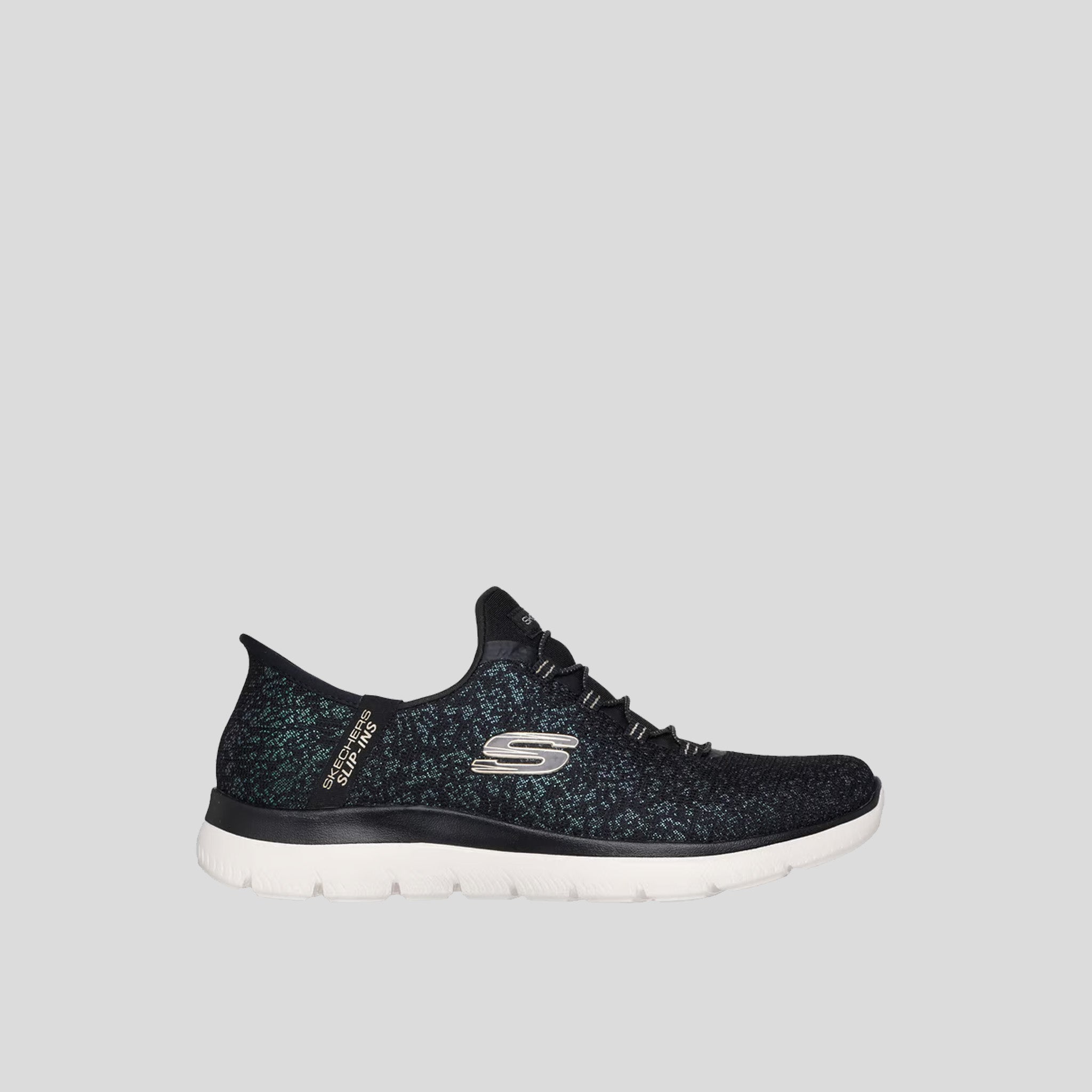 Skechers Slip-ins: Summits - Lunar Glow | Black/Gold