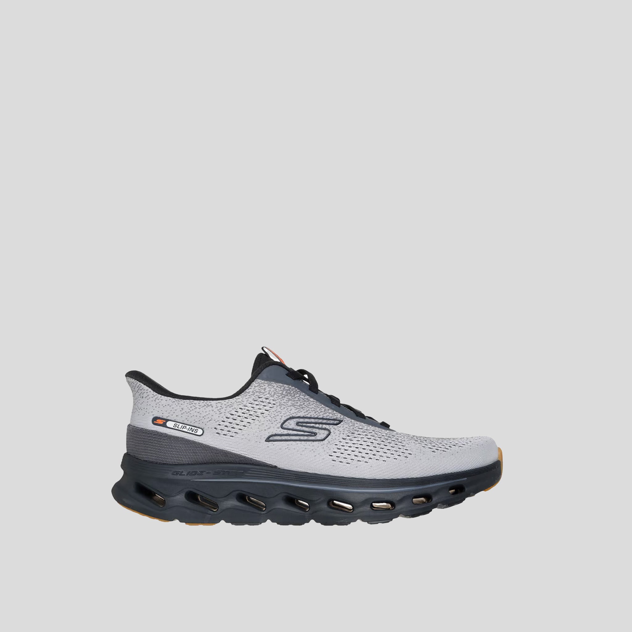 Men's Skechers Slip-ins: GO WALK Glide-Step 2.0 - Maser | Grey/Black
