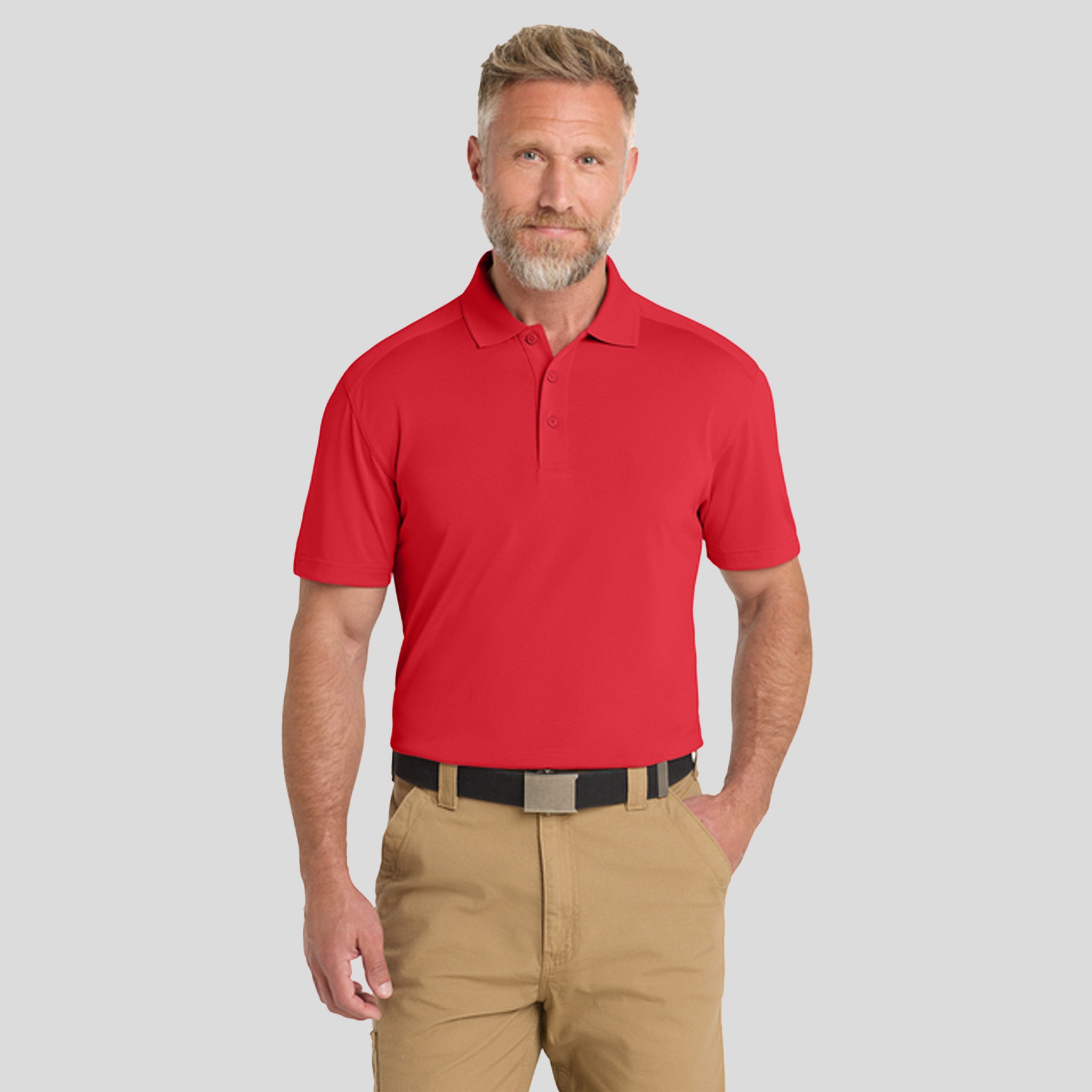 Men's Select Lightweight Snag-Proof Polo | Red