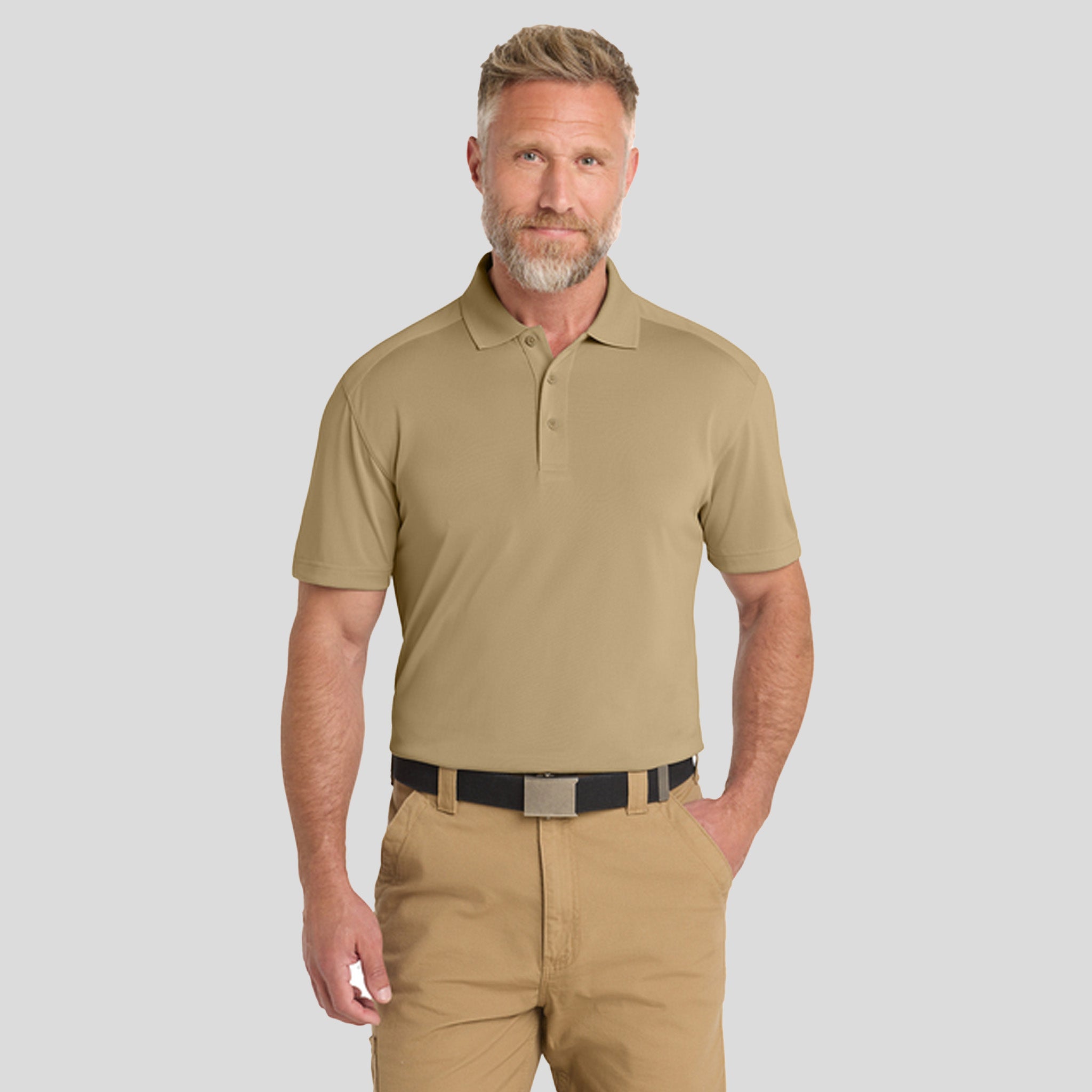 Men's Select Lightweight Snag-Proof Polo | Tan