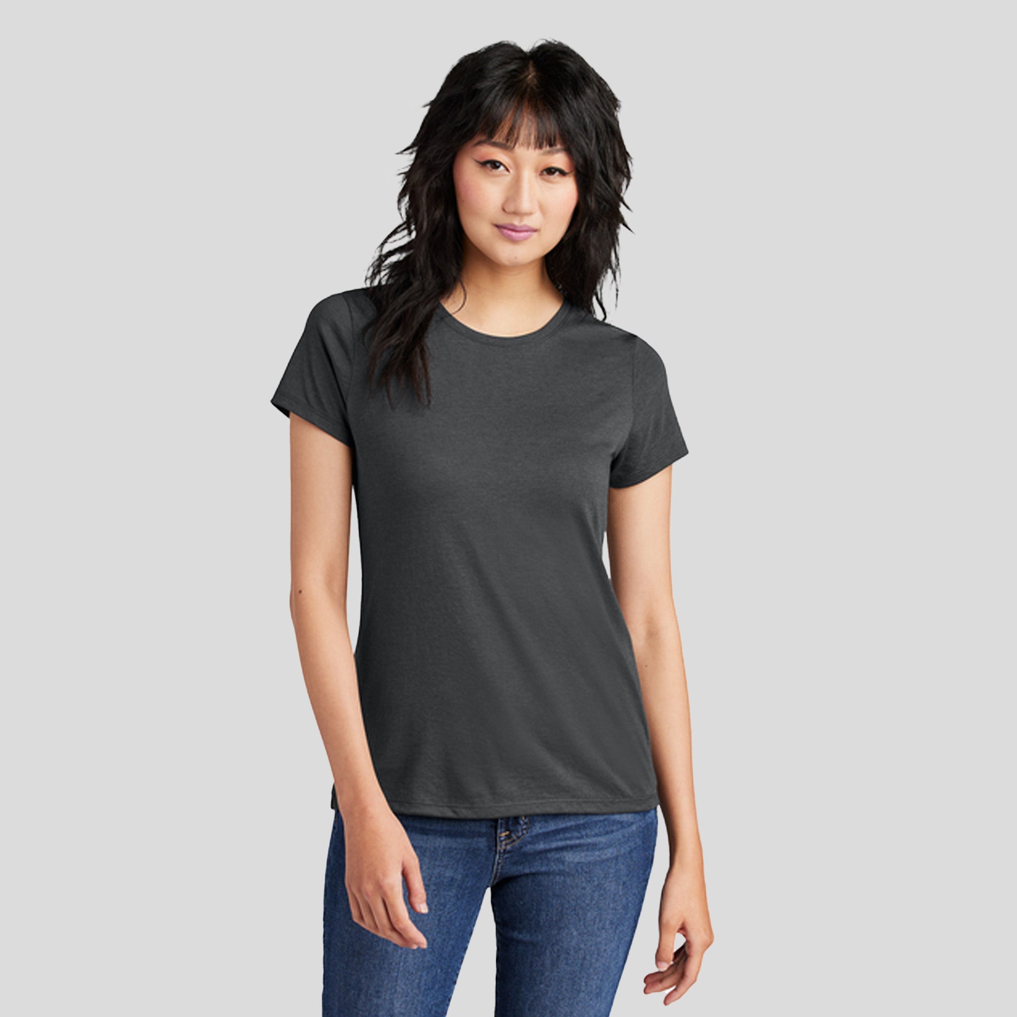 Womenโs Perfect Triยฎ Tee | Charcoal