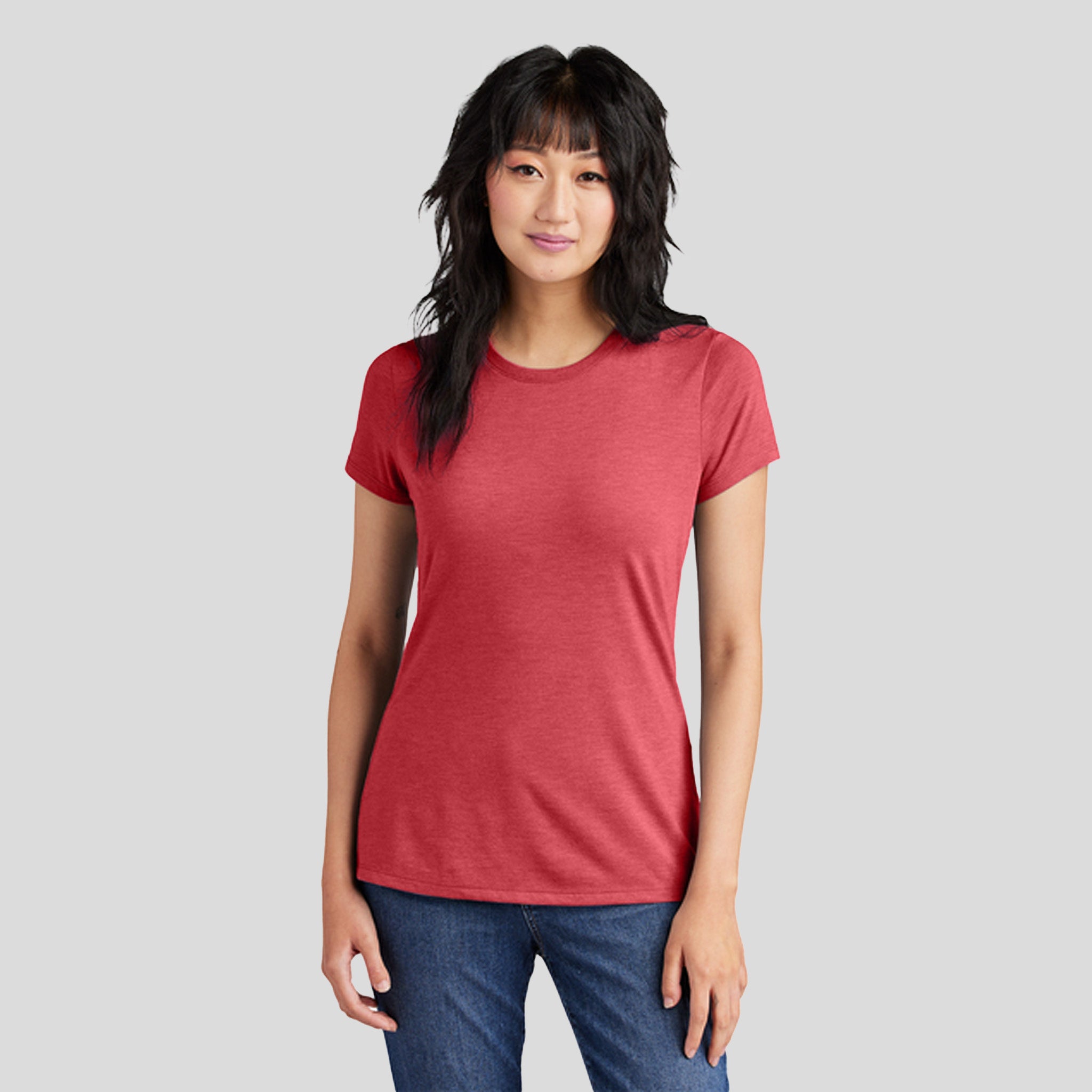 Womenโs Perfect Triยฎ Tee | Red Frost