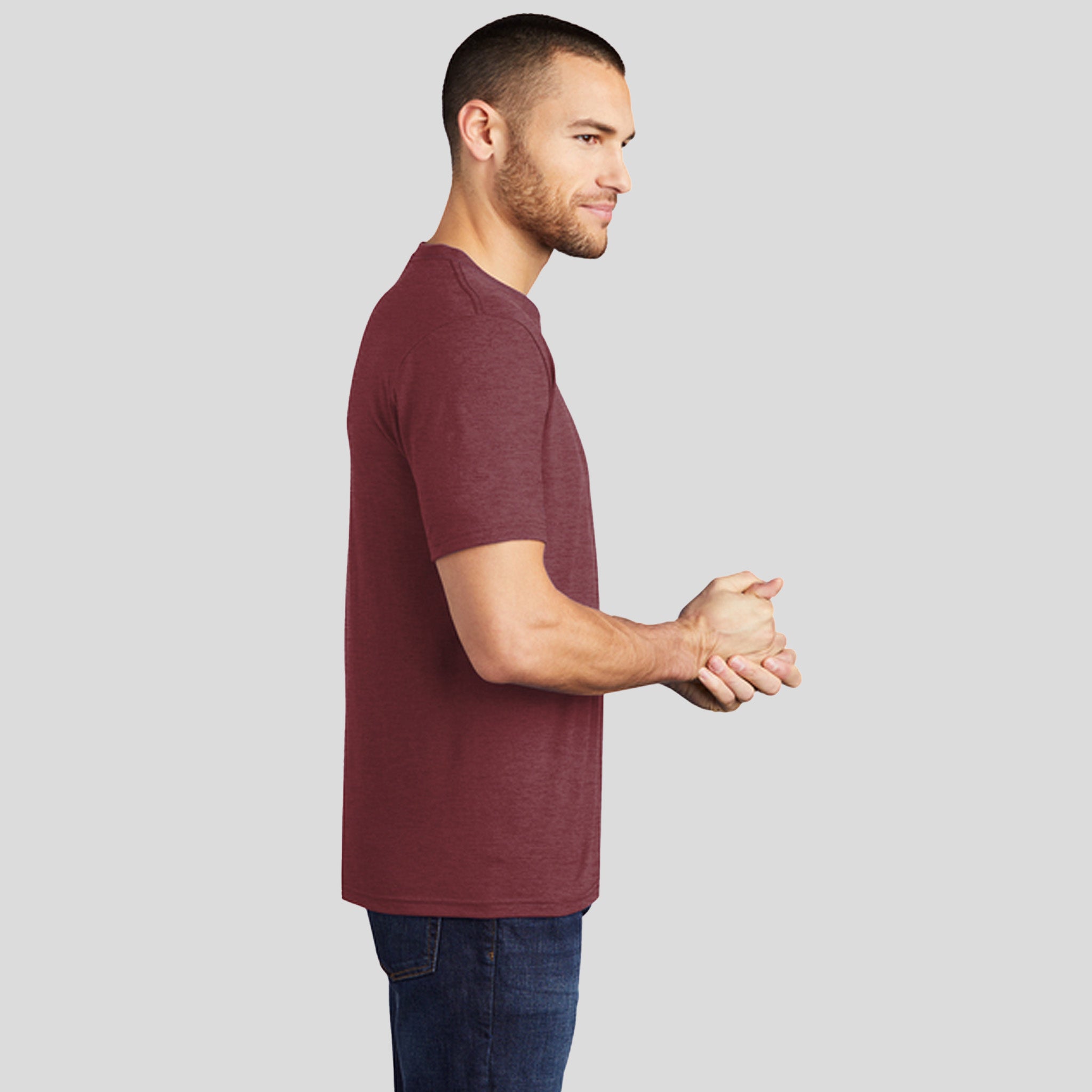 Perfect Triยฎ Tee | Maroon Frost
