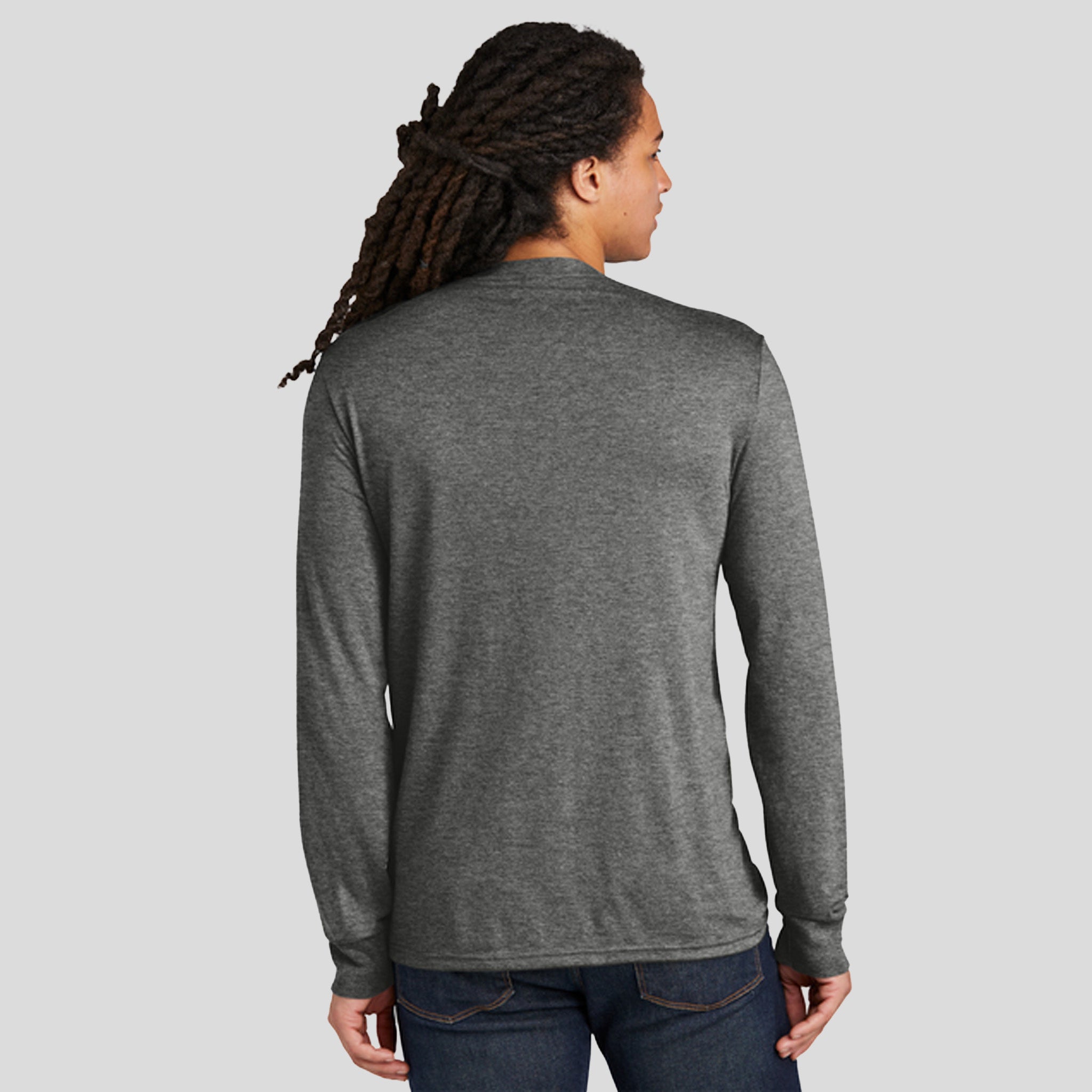Perfect Triยฎ Long Sleeve Tee | Grey Frost