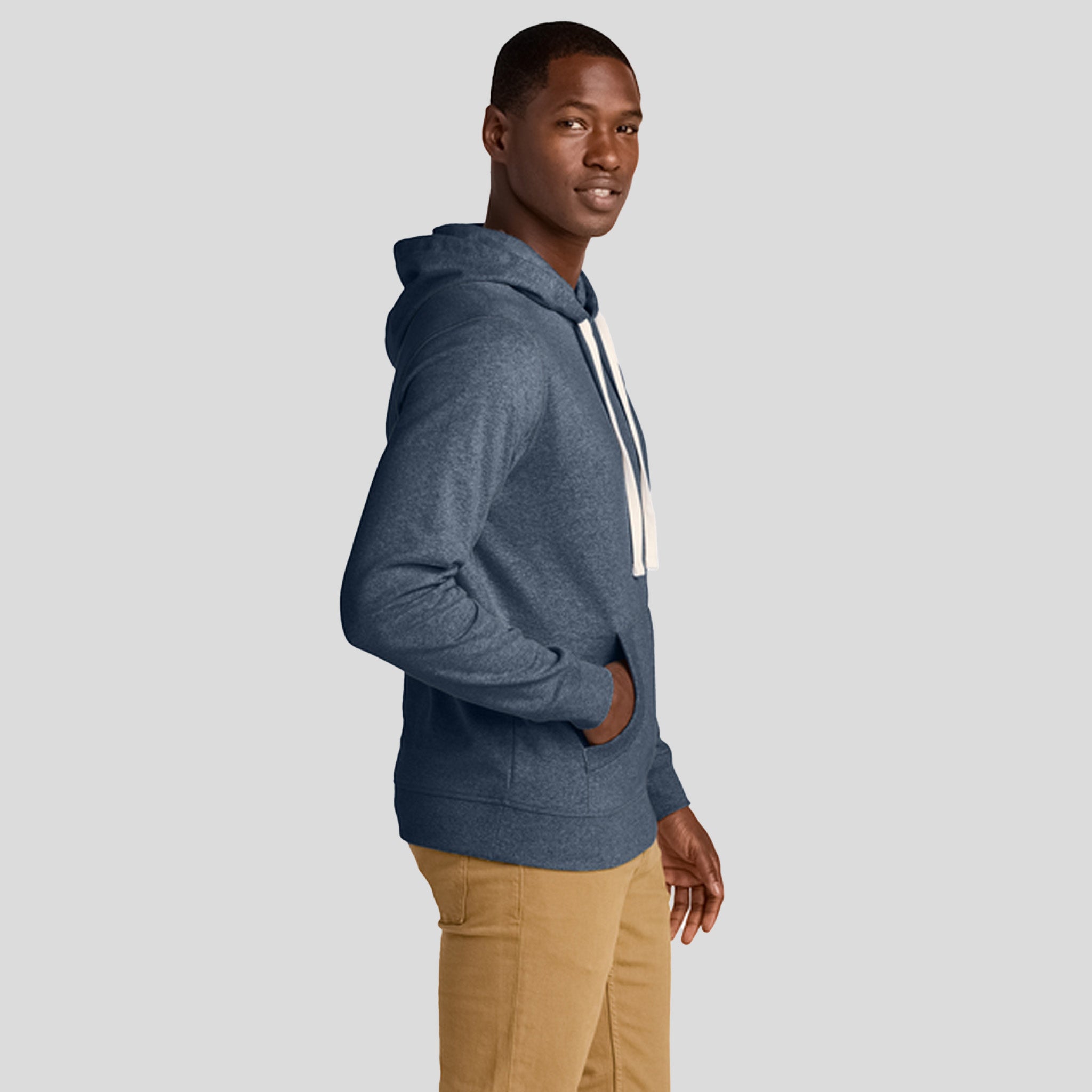 Re-Fleeceβ’ Hoodie | Heathered Navy