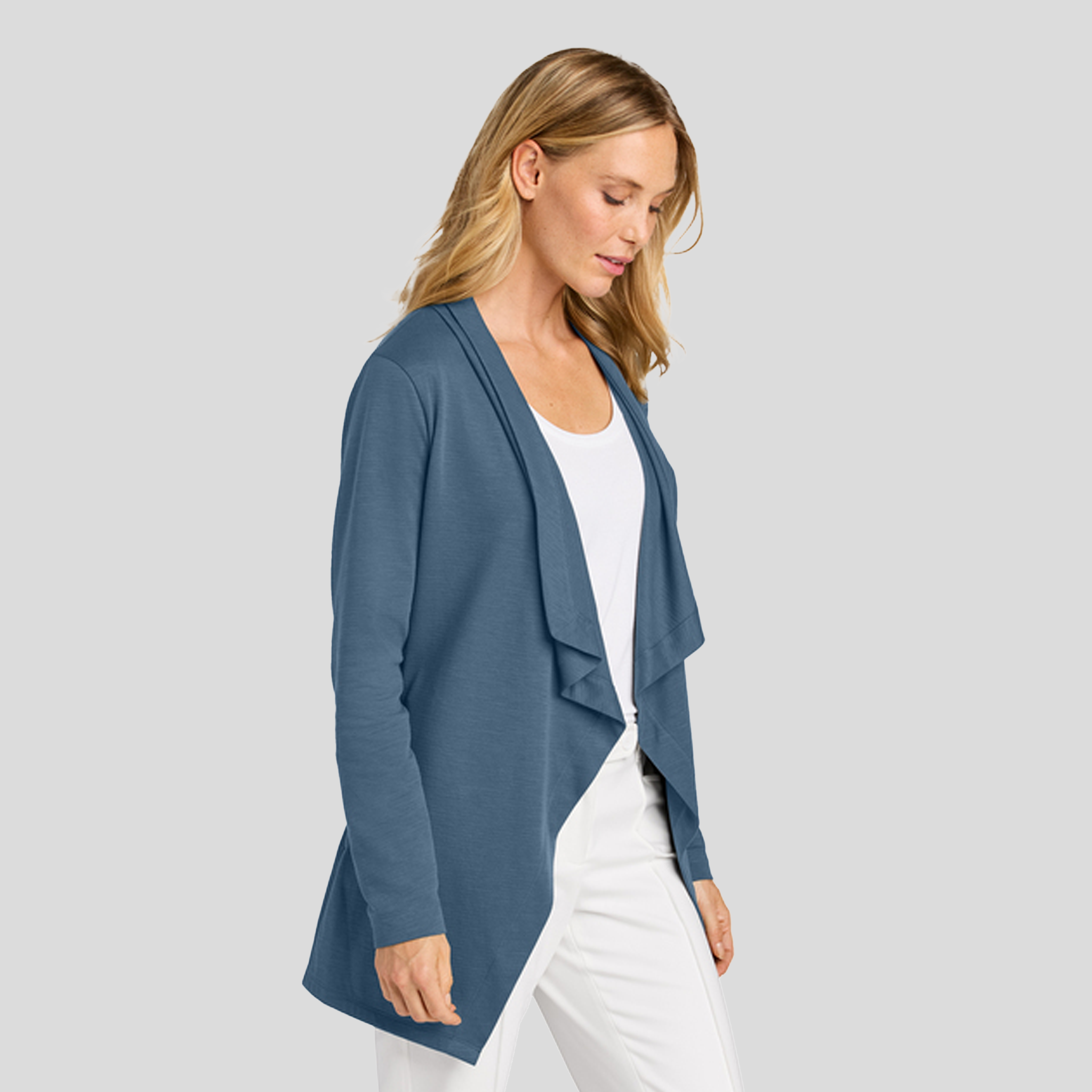 Womenβs Breakwater Open Cardigan | Dusk Blue