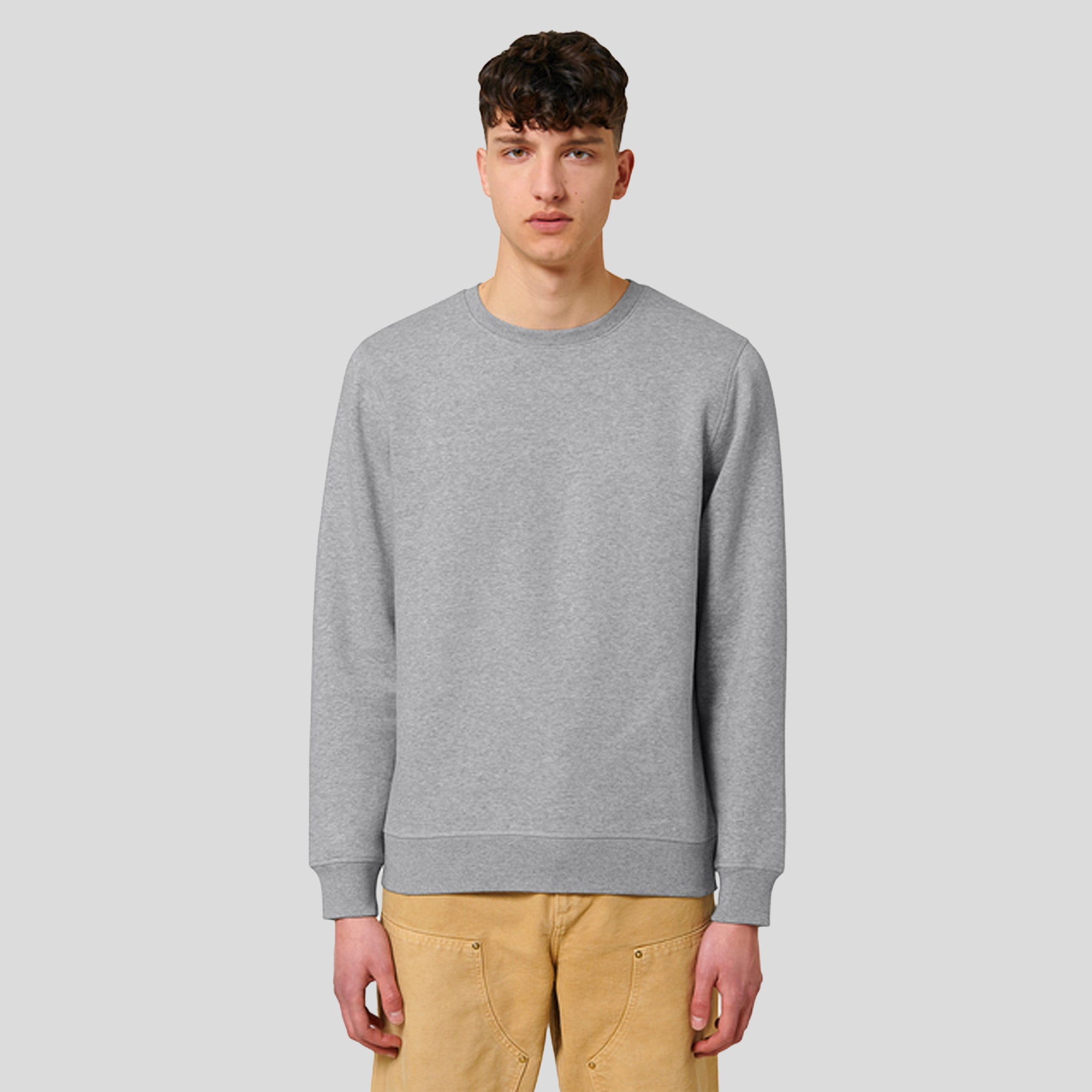 Unisex Roller Crewneck Sweatshirt | Heather Grey