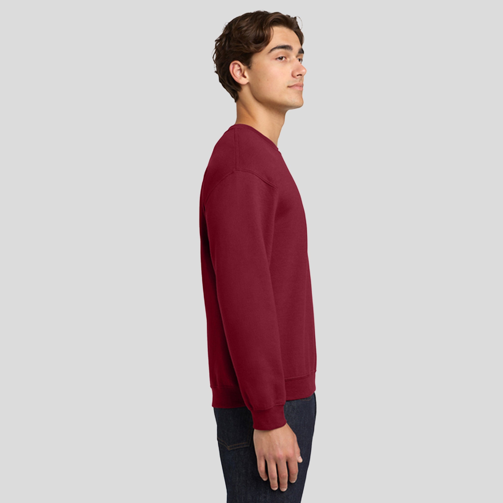 Heavy Blendβ’ Crewneck Sweatshirt | Garnet