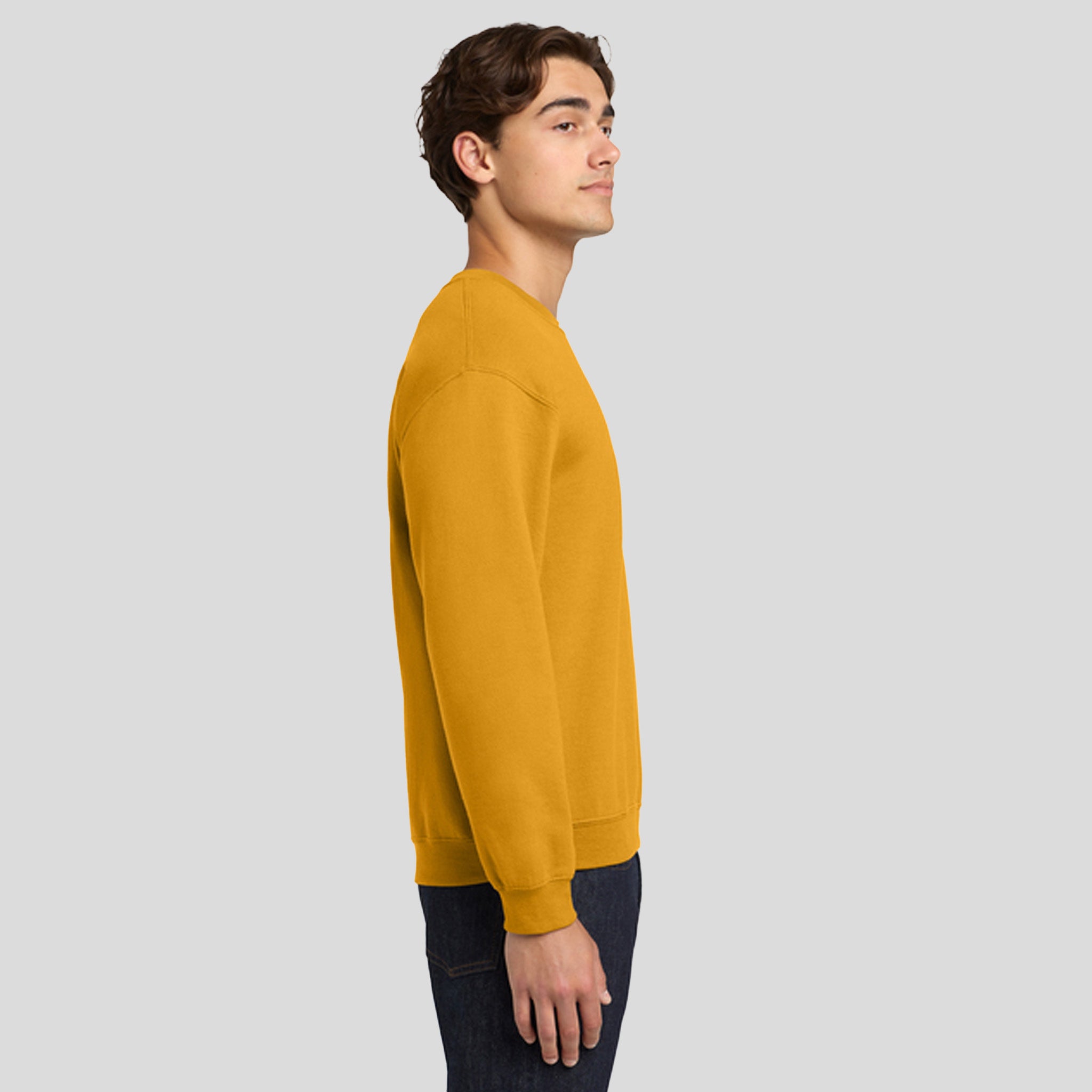 Heavy Blendβ’ Crewneck Sweatshirt | Gold