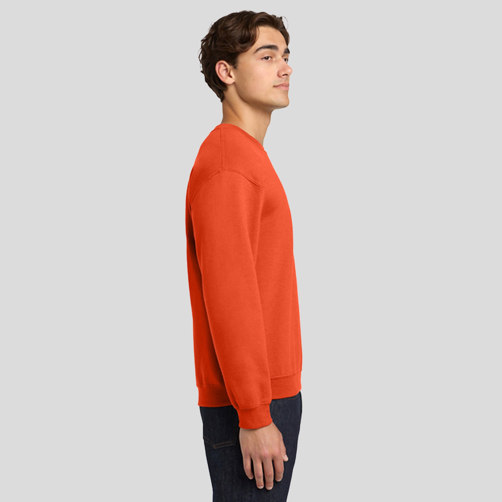 Heavy Blendβ’ Crewneck Sweatshirt | Orange