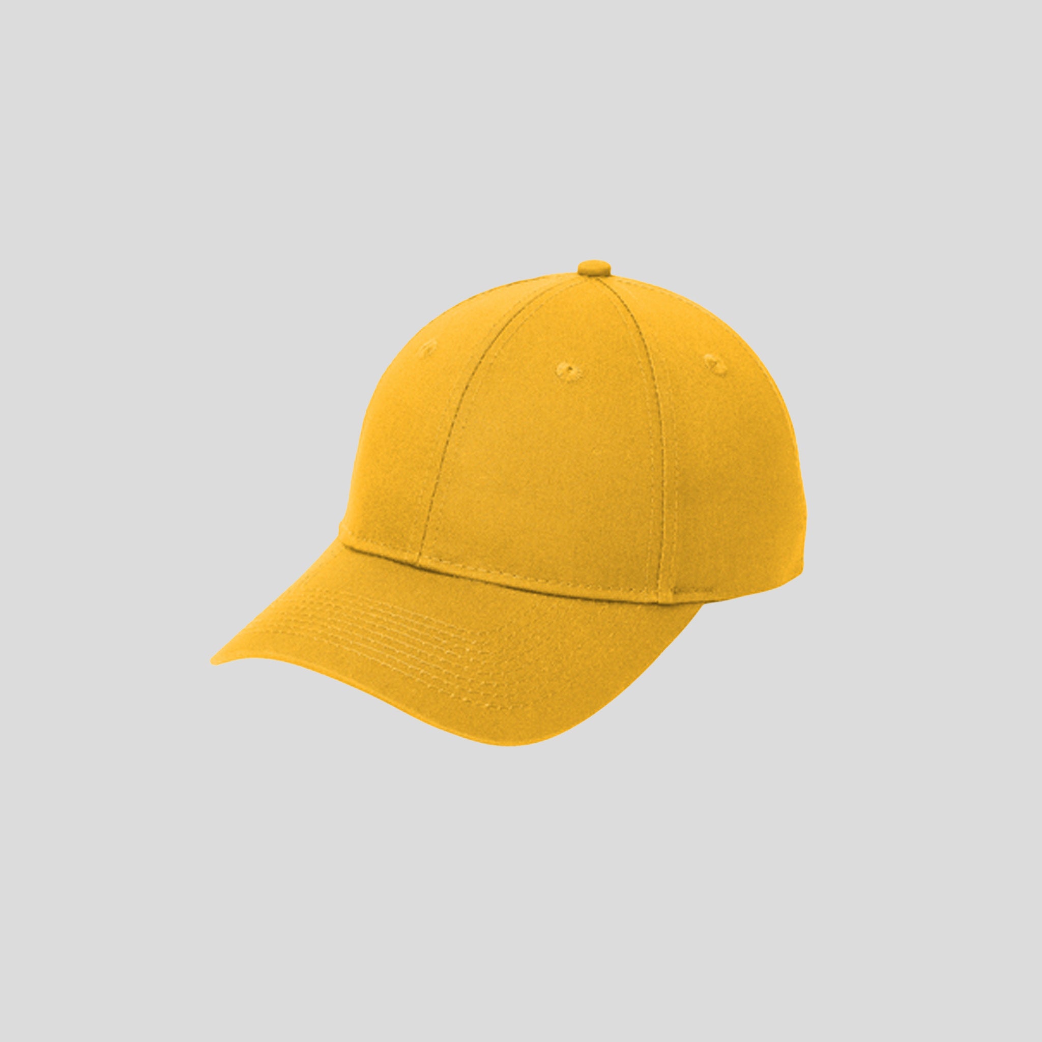 Six-Panel Twill Cap | Athletic Gold