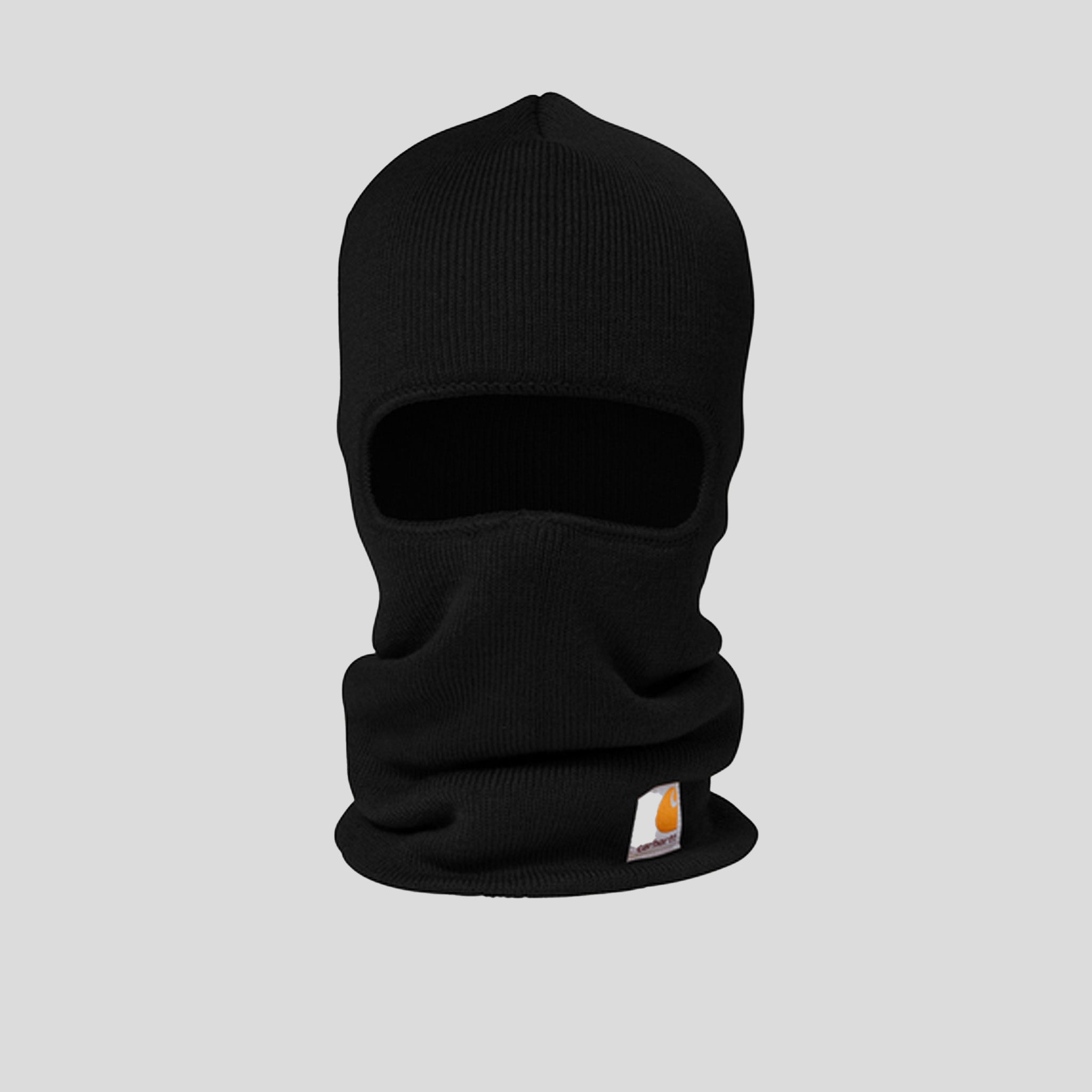 Knit Insulated Face Mask | Black