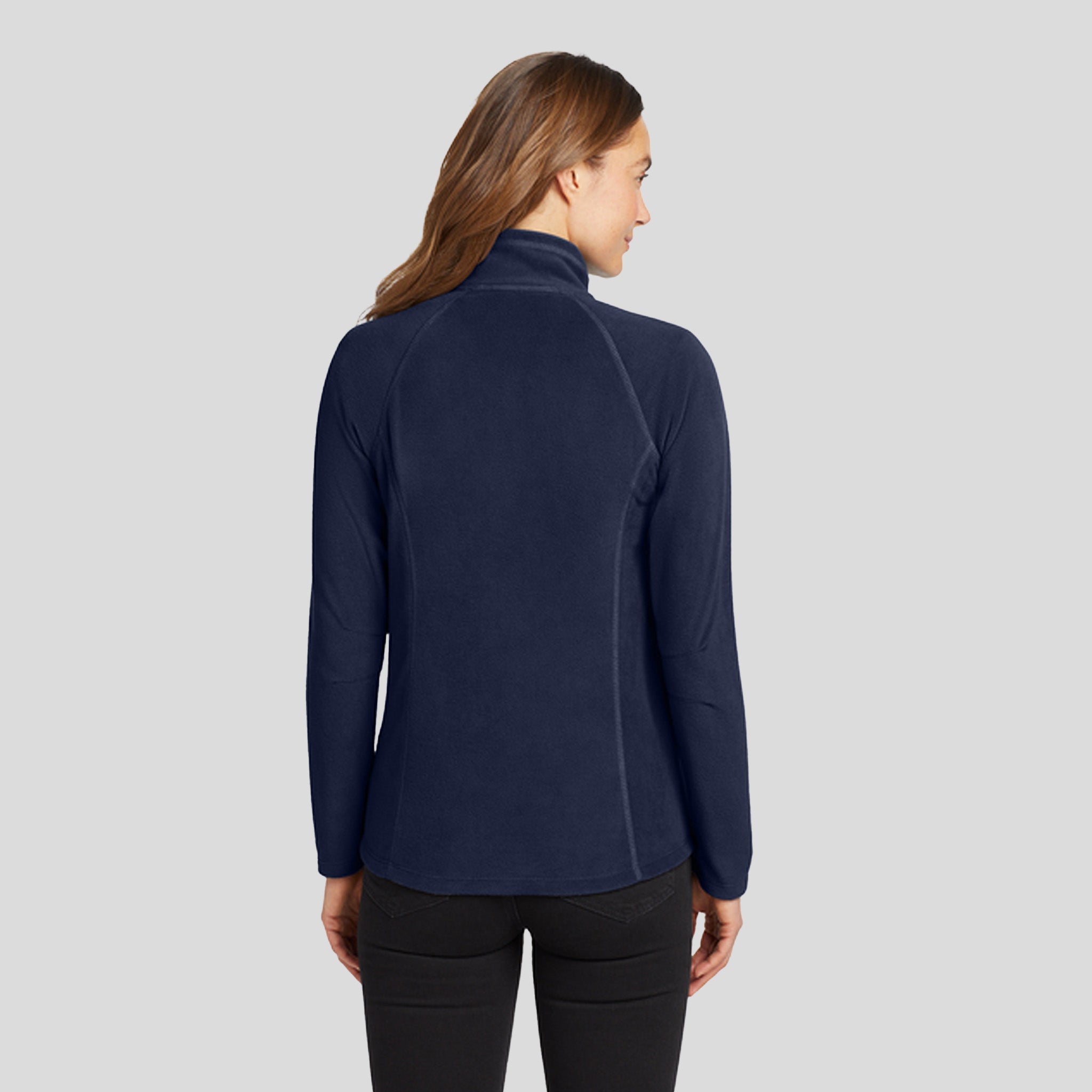 Women's Full-Zip Microfleece Jacket | Navy
