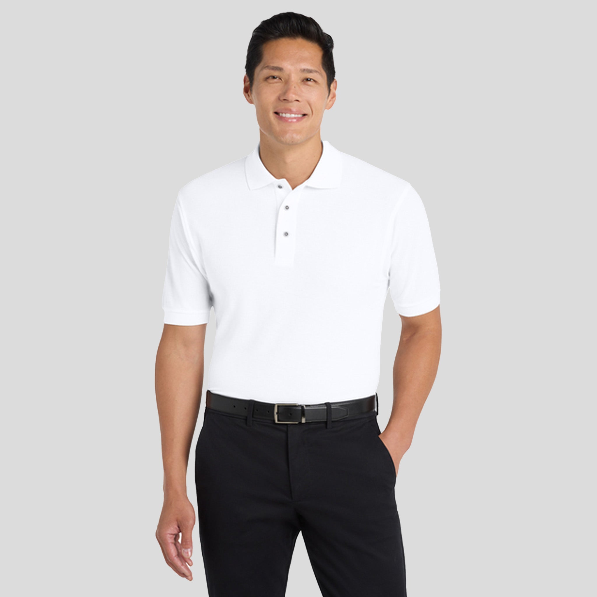 Silk Touchβ’ Polo | White