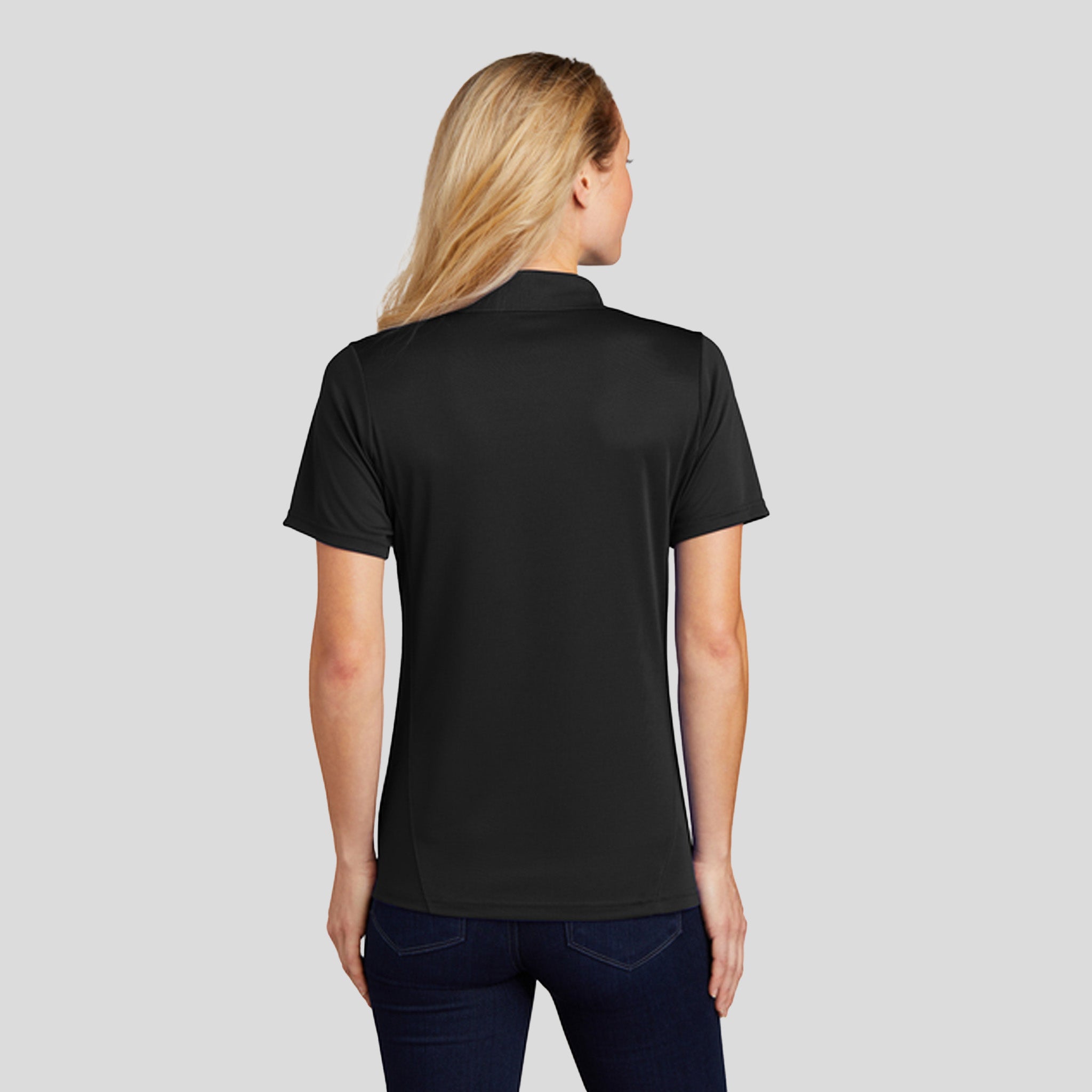 Women's Dry Zoneยฎ Raglan Accent Polo | Black