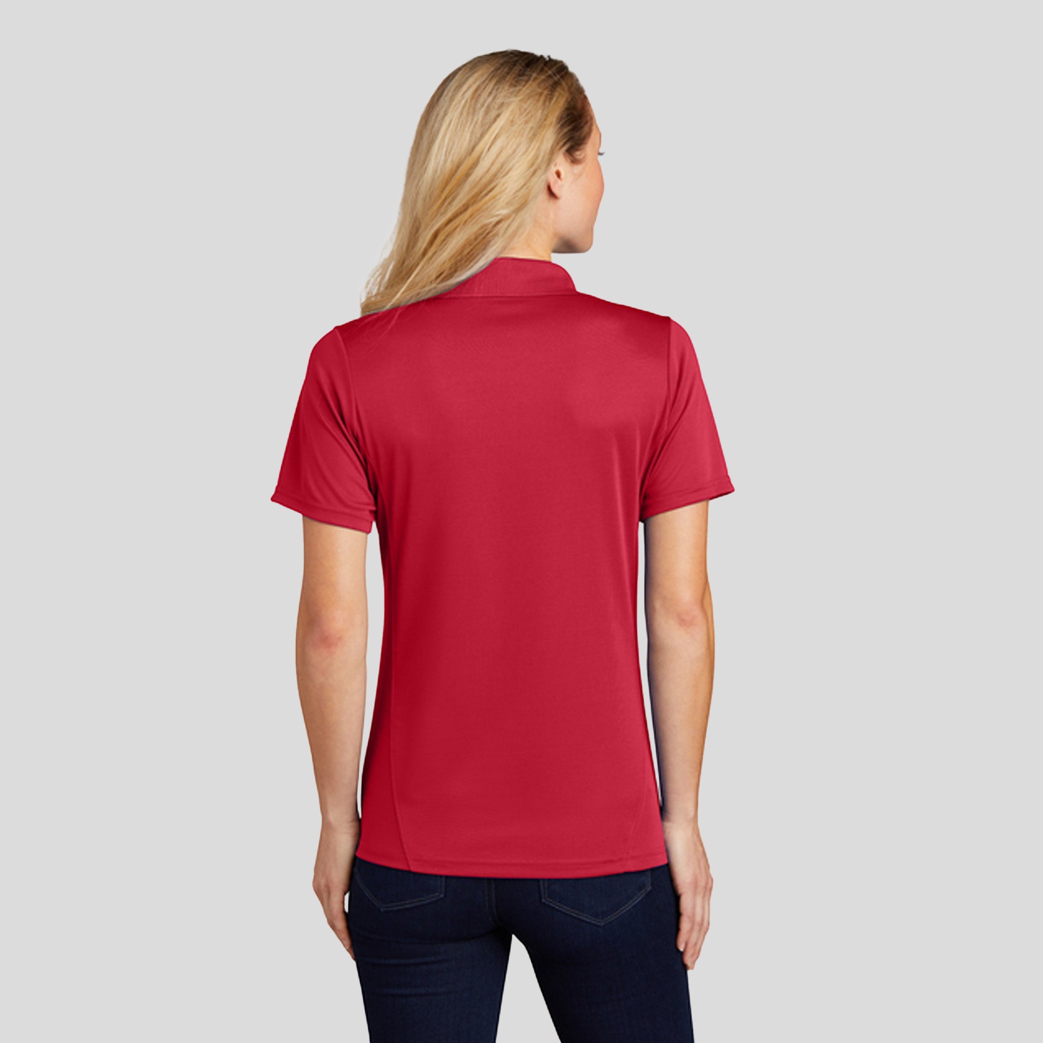 Women's Dry Zoneยฎ Raglan Accent Polo | True Red