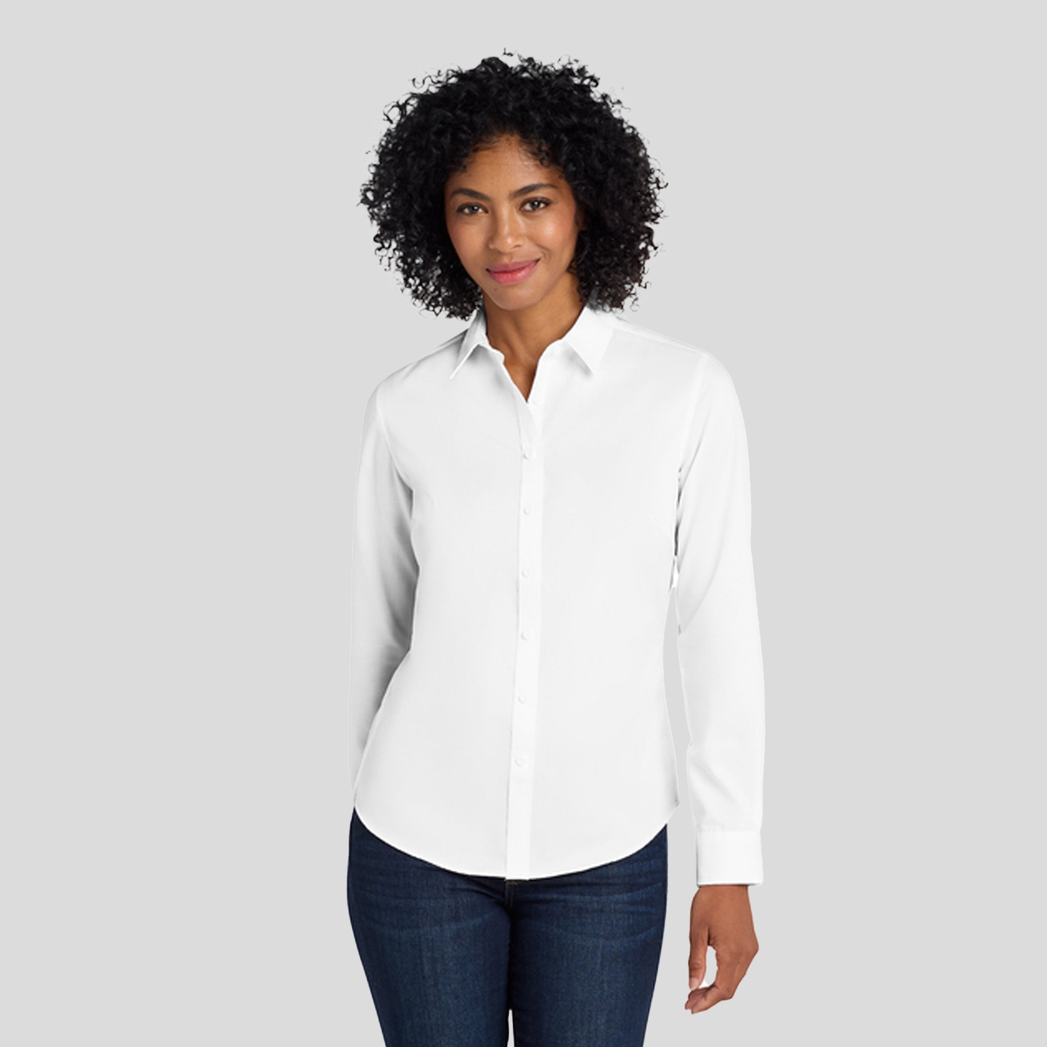 Women's SuperProβ’ Twill Shirt | White