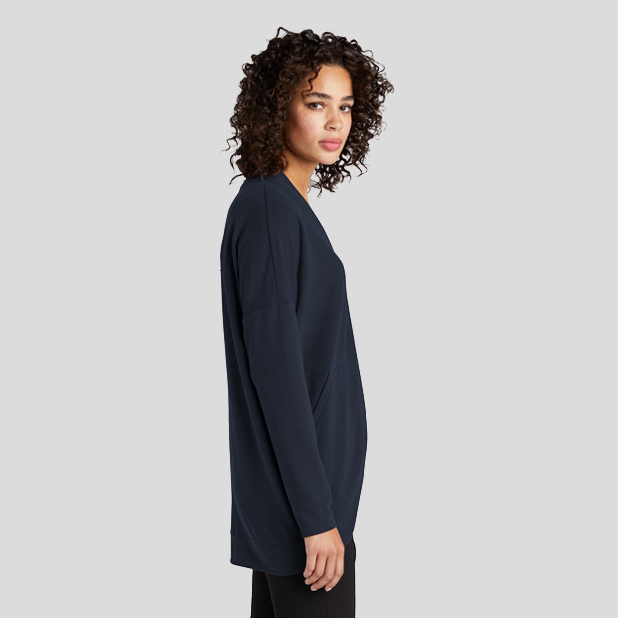 Women’s Stretch Open-Front Cardigan | Night Navy