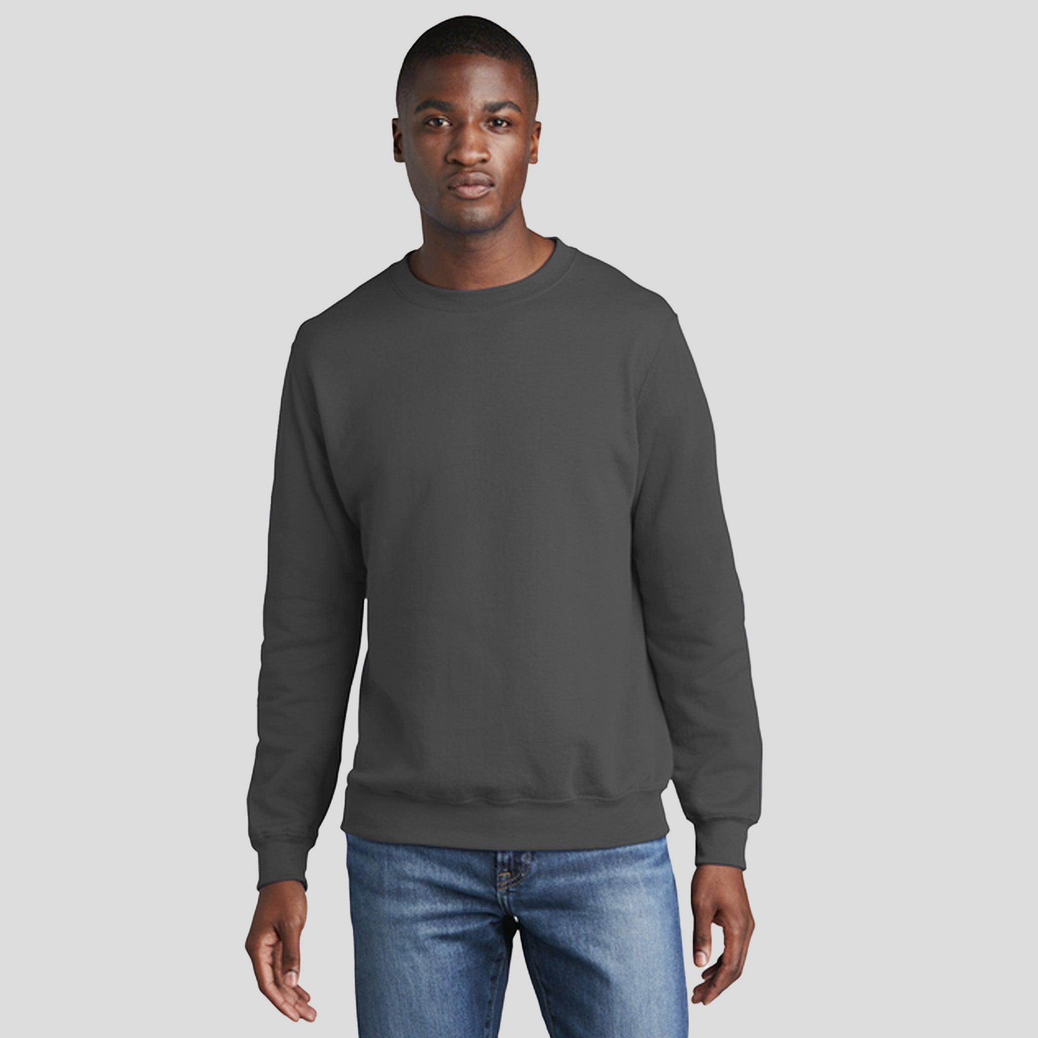 Core Fleece Crewneck Sweatshirt | Charcoal
