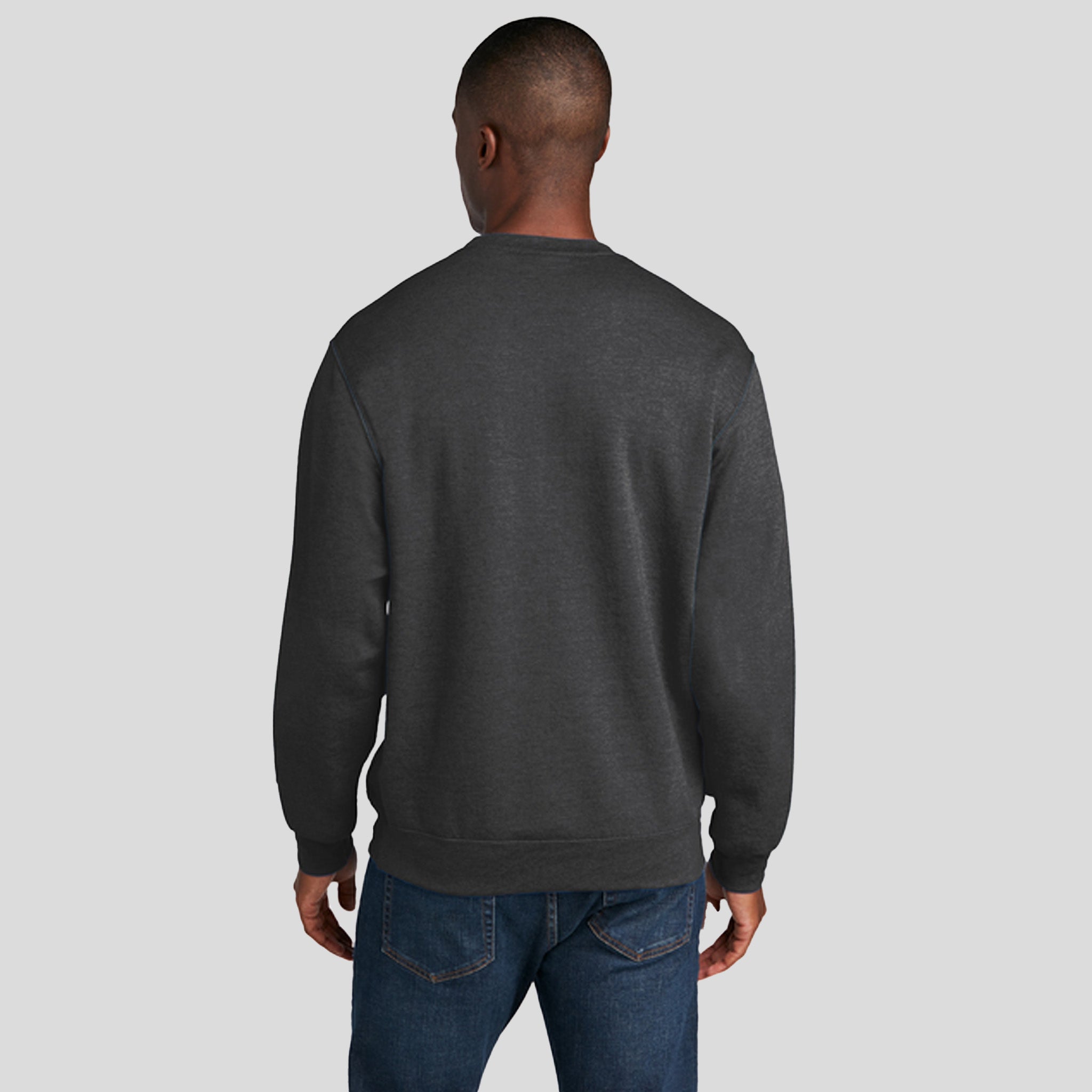 Core Fleece Crewneck Sweatshirt | Dark Heather Grey
