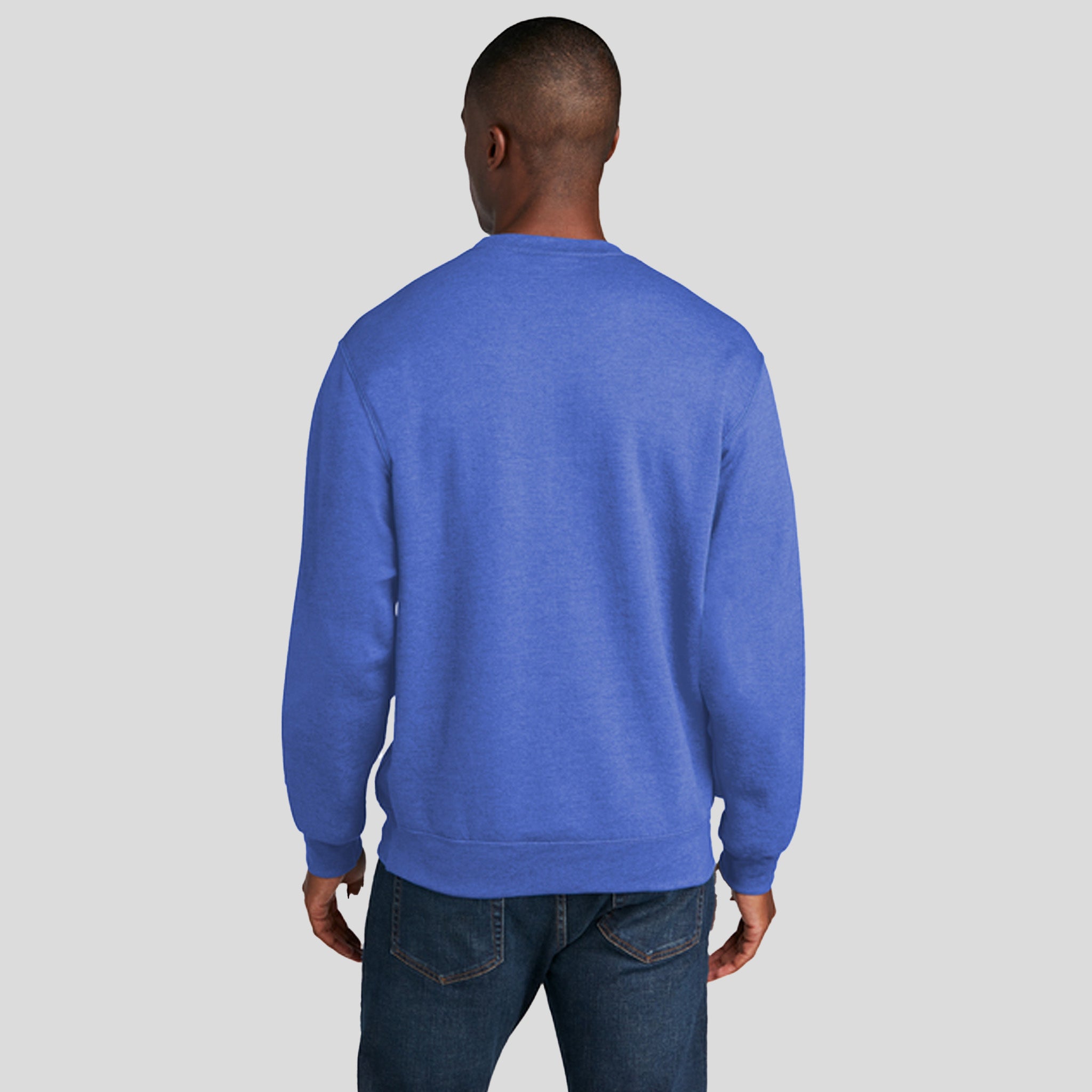 Core Fleece Crewneck Sweatshirt | Heather Royal