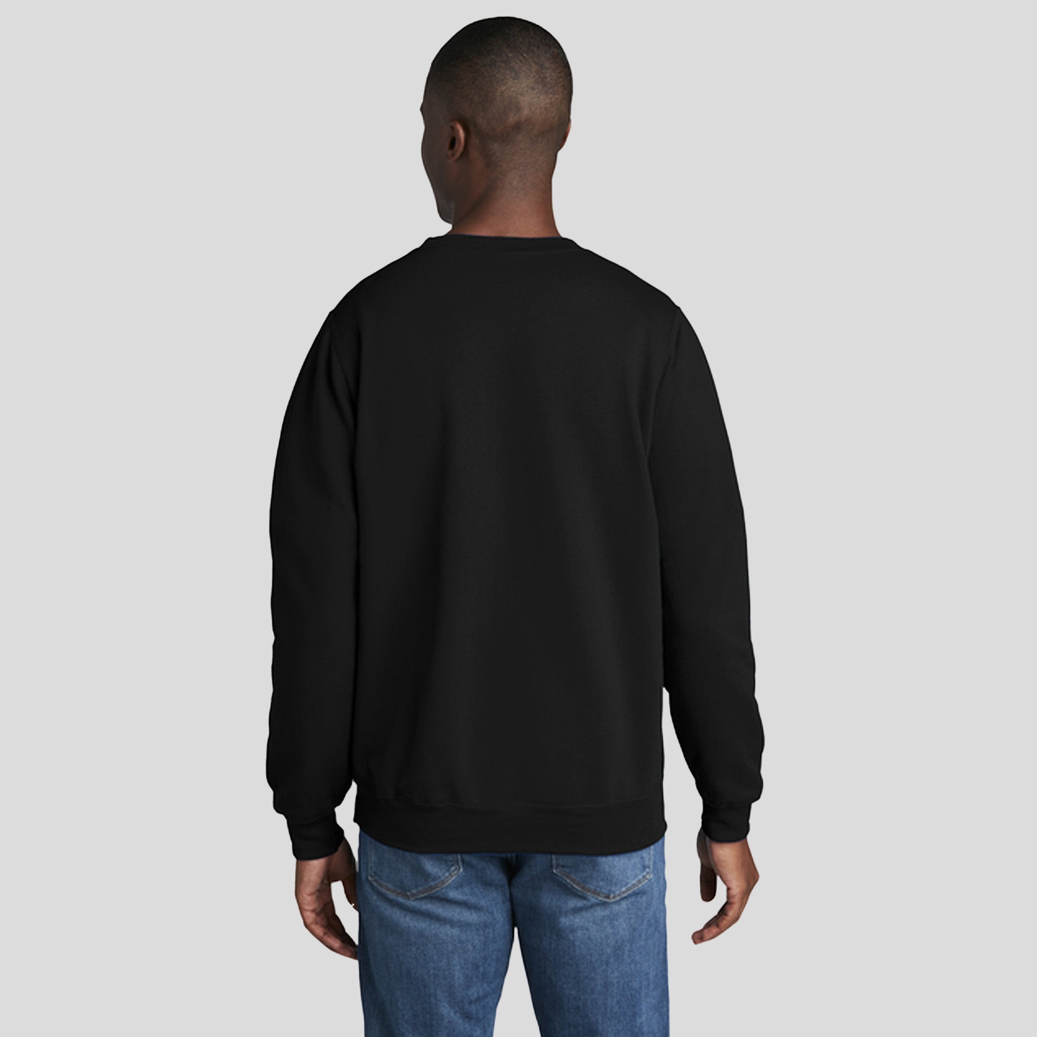 Core Fleece Crewneck Sweatshirt | Jet Black