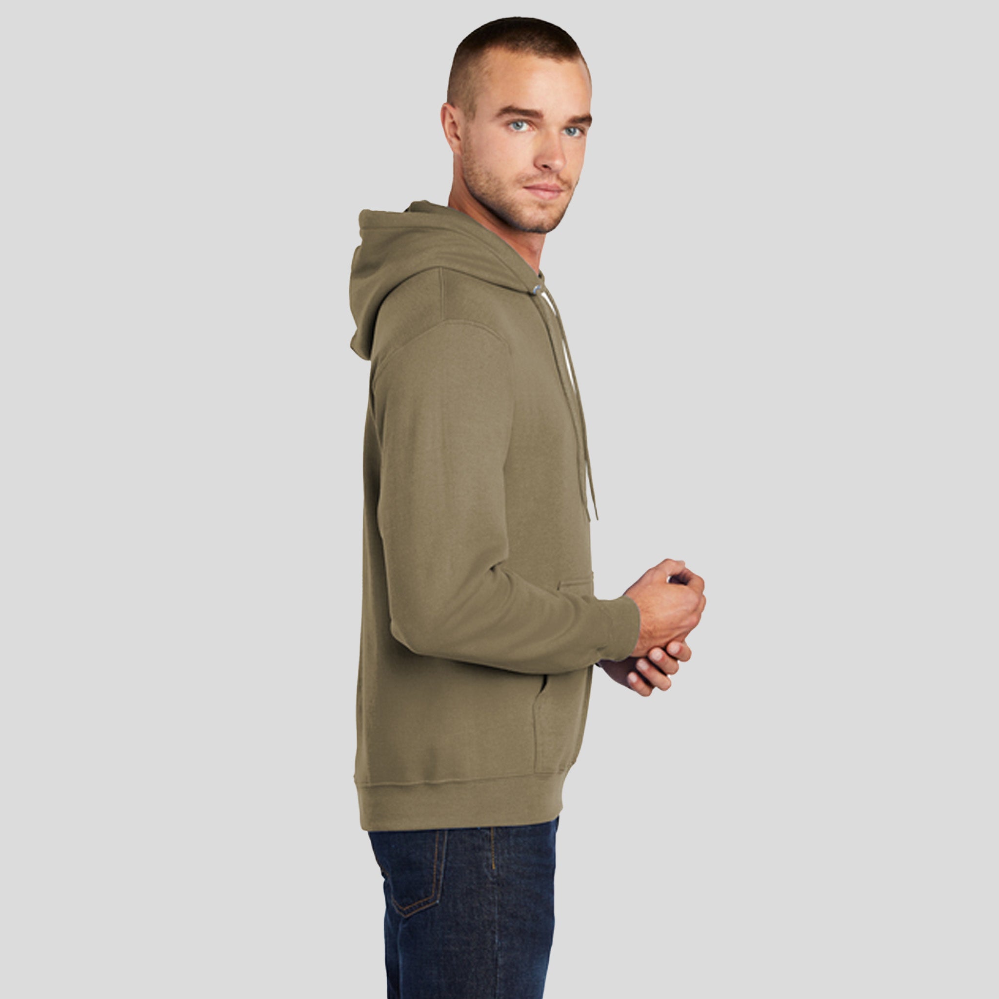 Core Fleece Pullover Hooded Sweatshirt | Coyote Brown