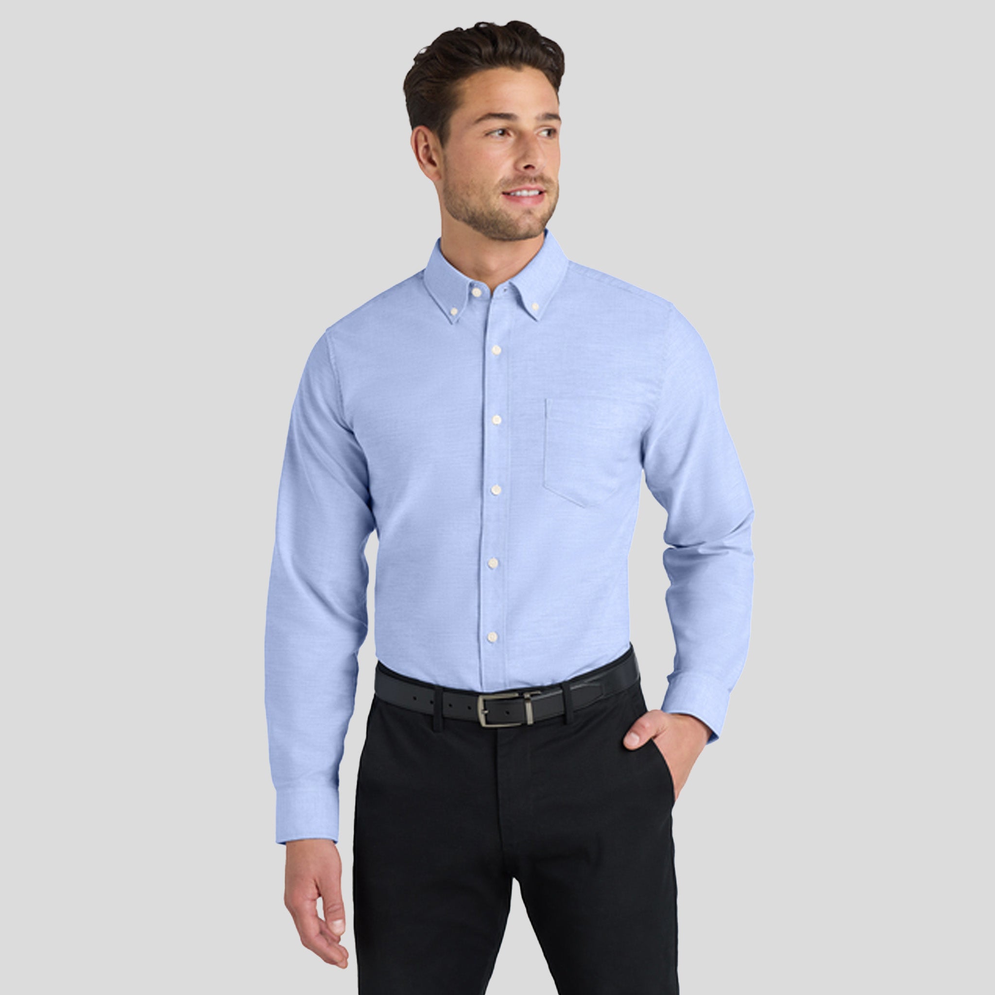 SuperProβ’ Oxford Shirt | Oxford Blue