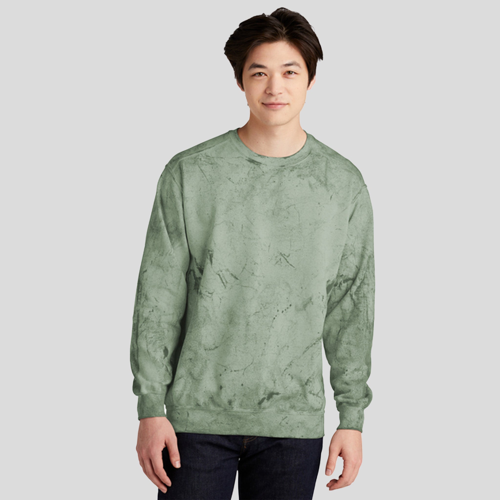 Color Blast Crewneck Sweatshirt | Fern
