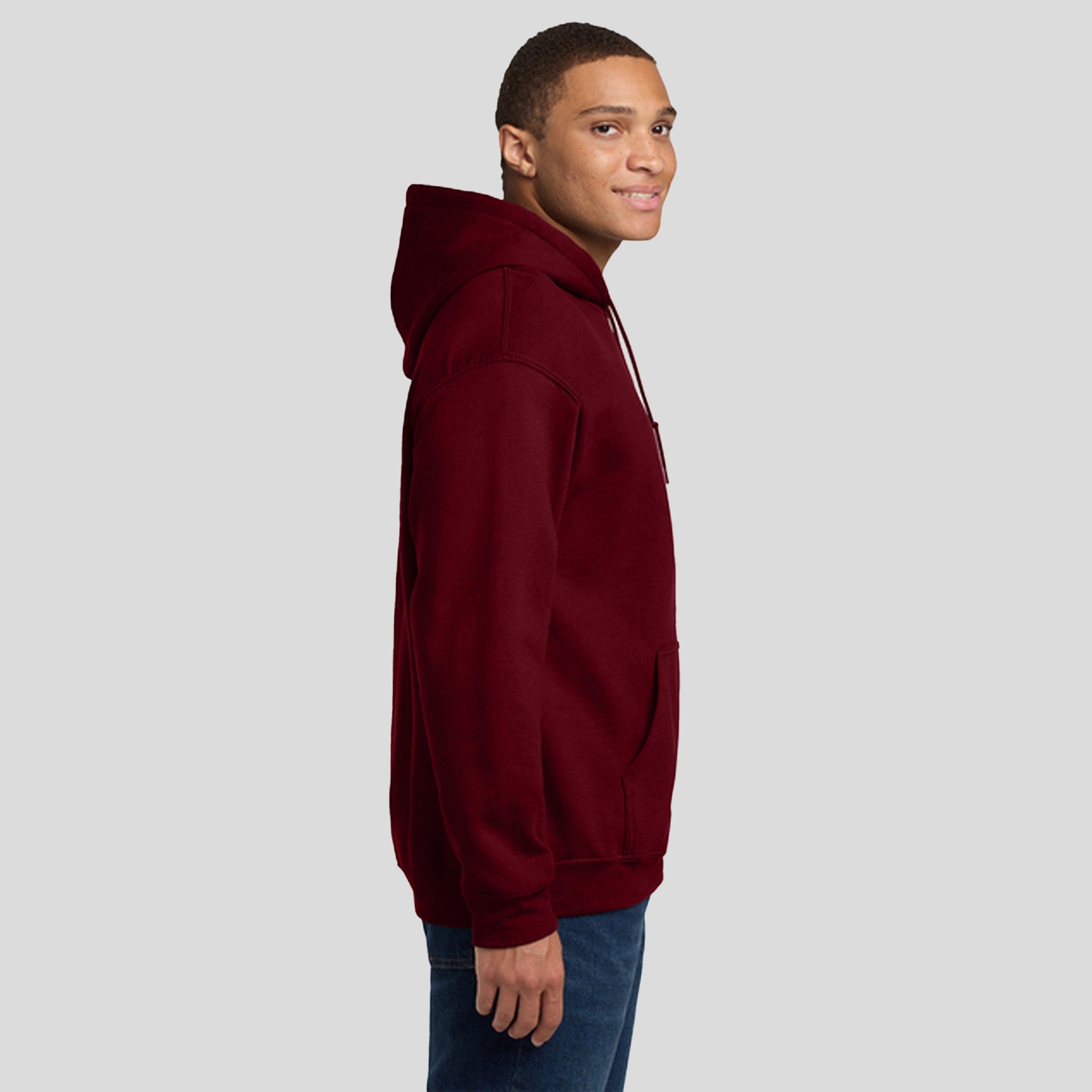 Heavy Blendβ’ Hooded Sweatshirt | Garnet