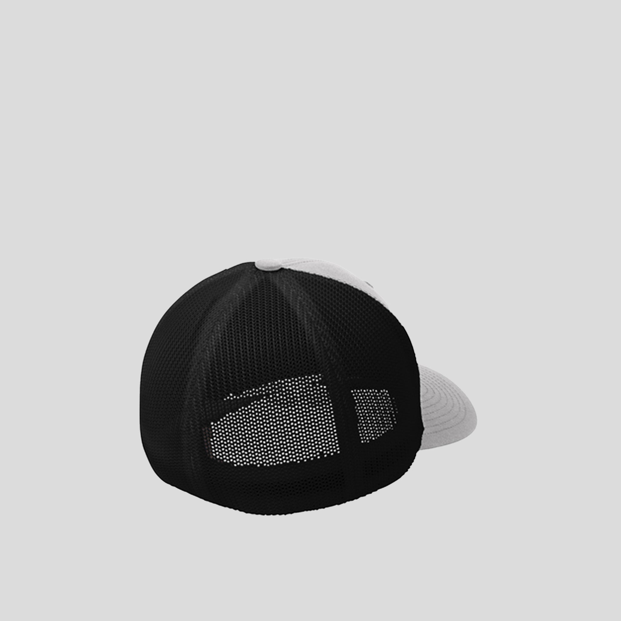 Flexfitยฎ Mesh Back Cap | Silver/Black