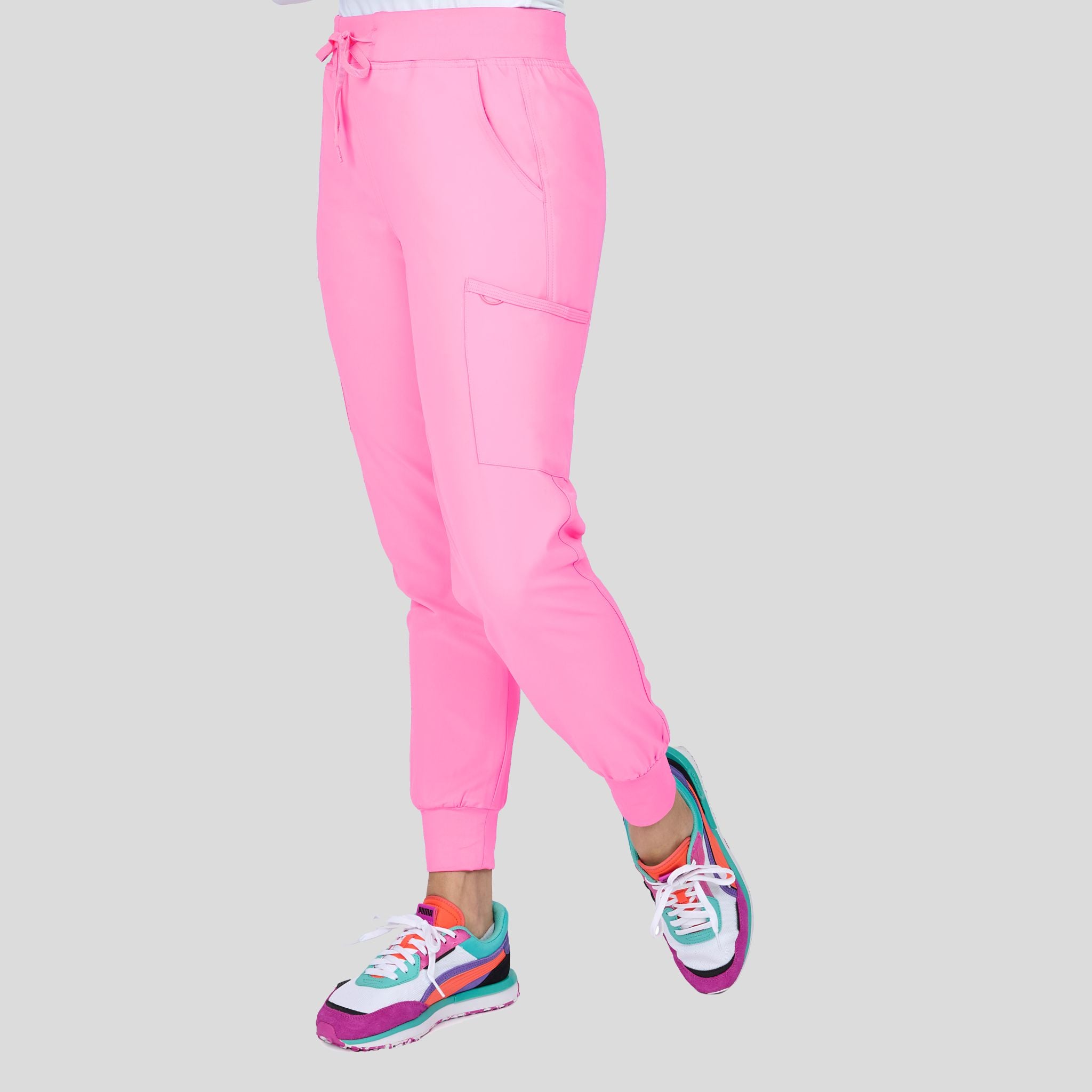 Refined Jogger Pant | Pink Lemonade