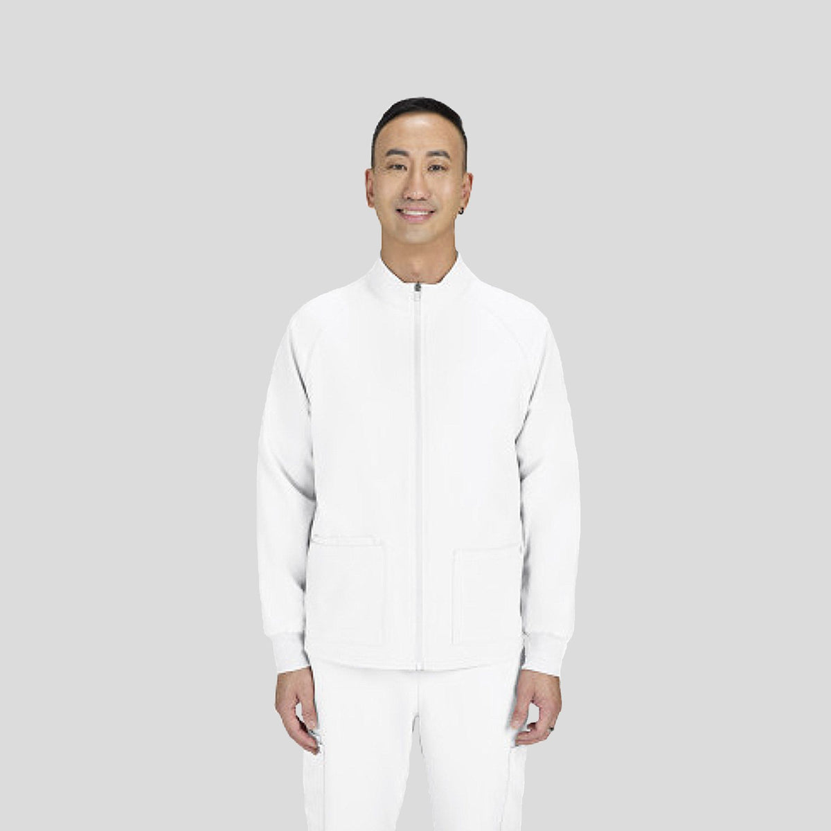 Alpha Mens Jacket | White